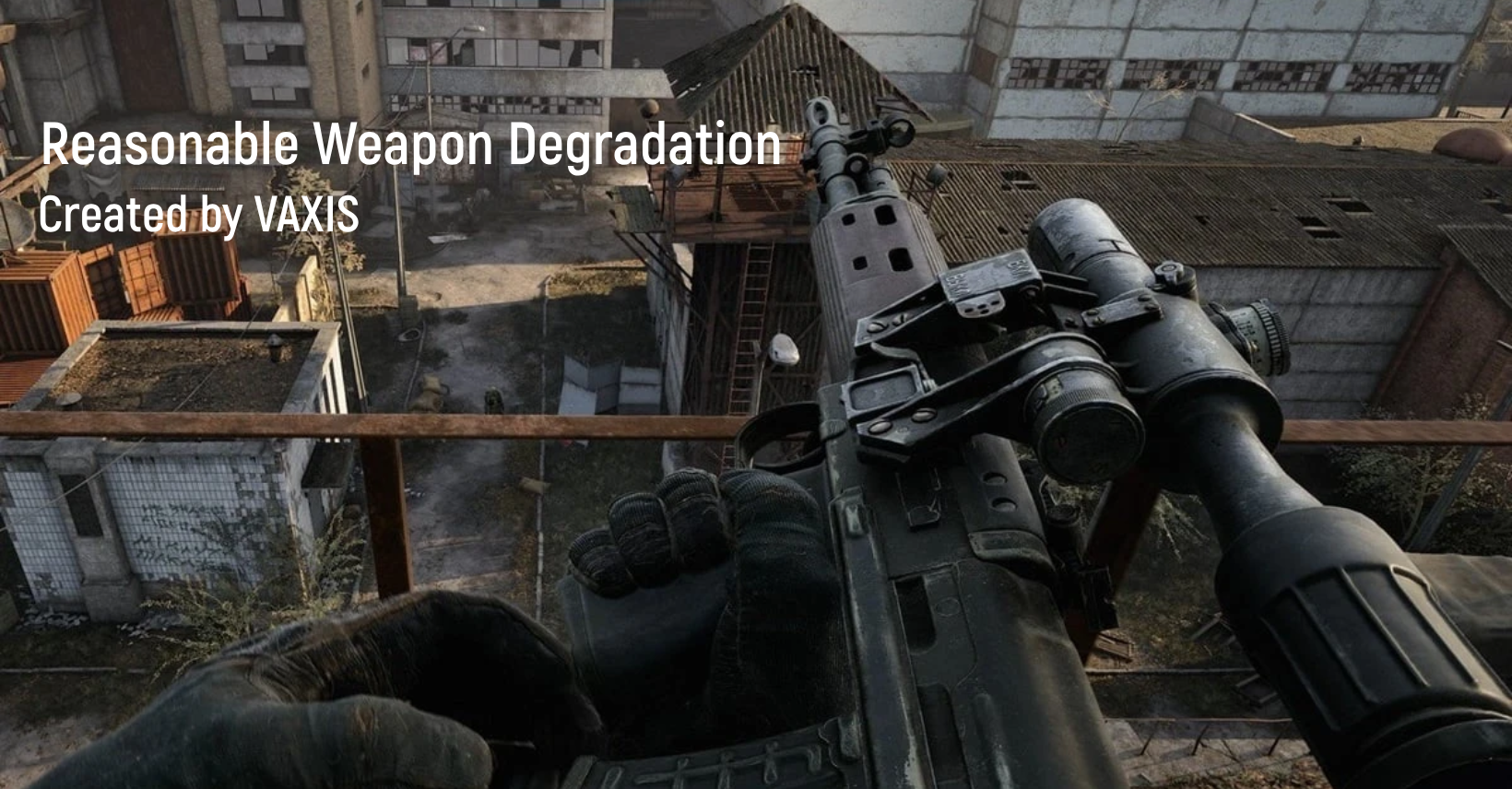 S.T.A.L.K.E.R. 2 Heart of Chernobyl-Reasonable Weapon Degradation-lagofast mod master