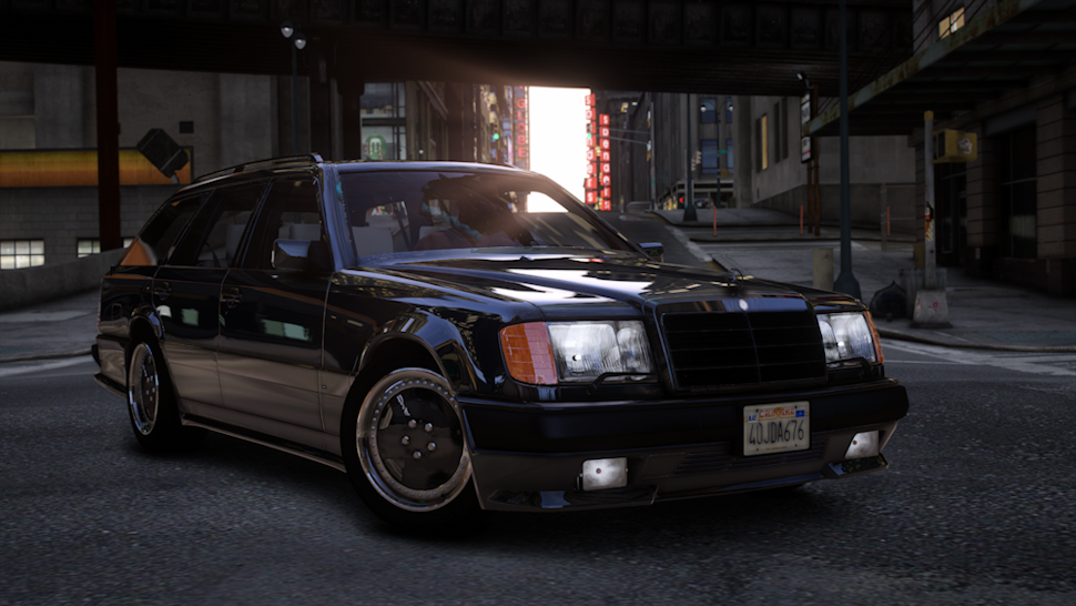  Grand Theft Auto V Legacy-AMG Hammer Wagon-lagofast mod master
