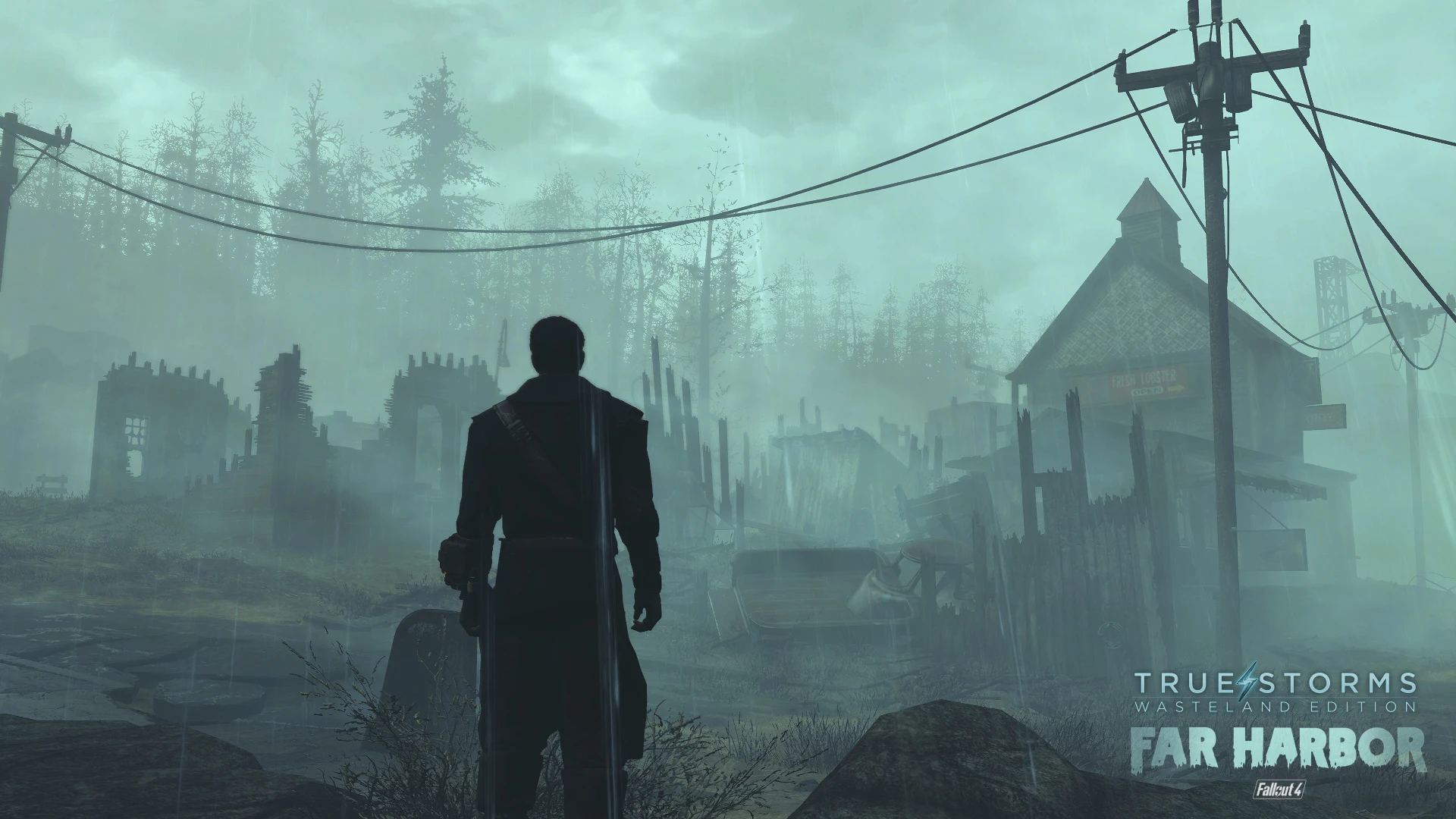 Fallout 4 True Storms - Wasteland Edition (Thunder-Rain-Weather Redone)-2-lagofast mod master