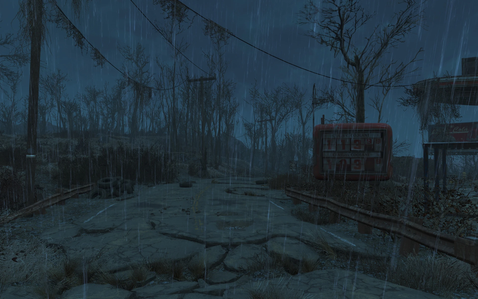 Fallout 4 True Storms - Wasteland Edition (Thunder-Rain-Weather Redone)-6-lagofast mod master