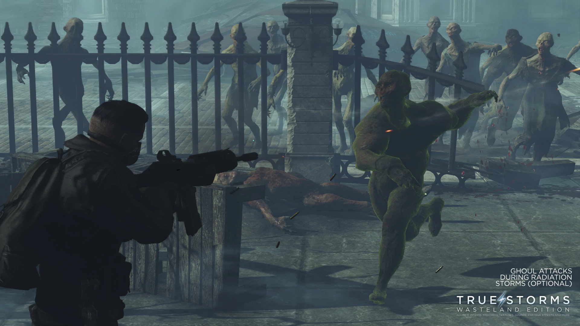 Fallout 4 True Storms - Wasteland Edition (Thunder-Rain-Weather Redone)-5-lagofast mod master