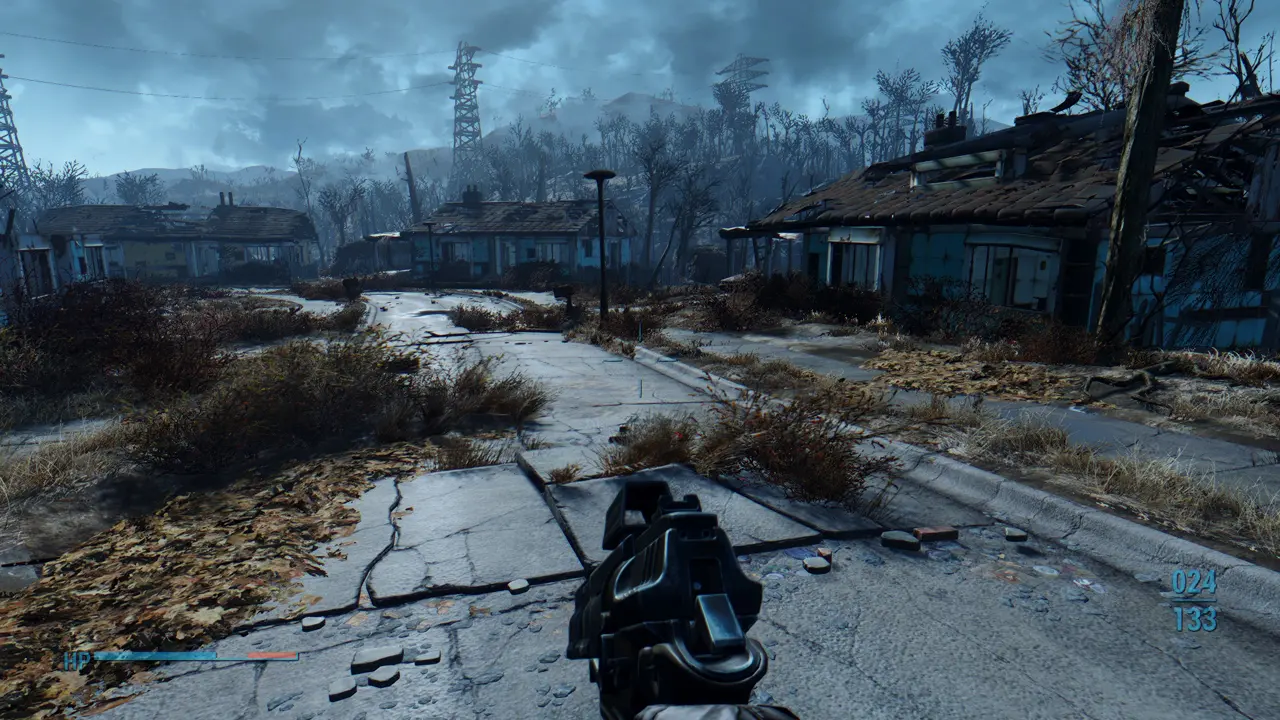 Fallout 4 Lowered Weapons-3-lagofast mod master