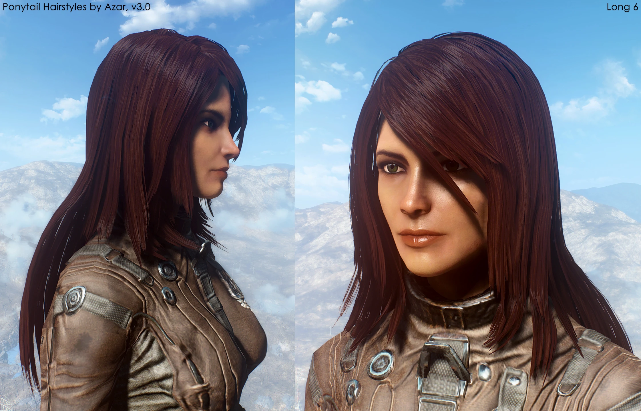 Fallout 4 Ponytail Hairstyles by Azar v3.0-1-lagofast mod master