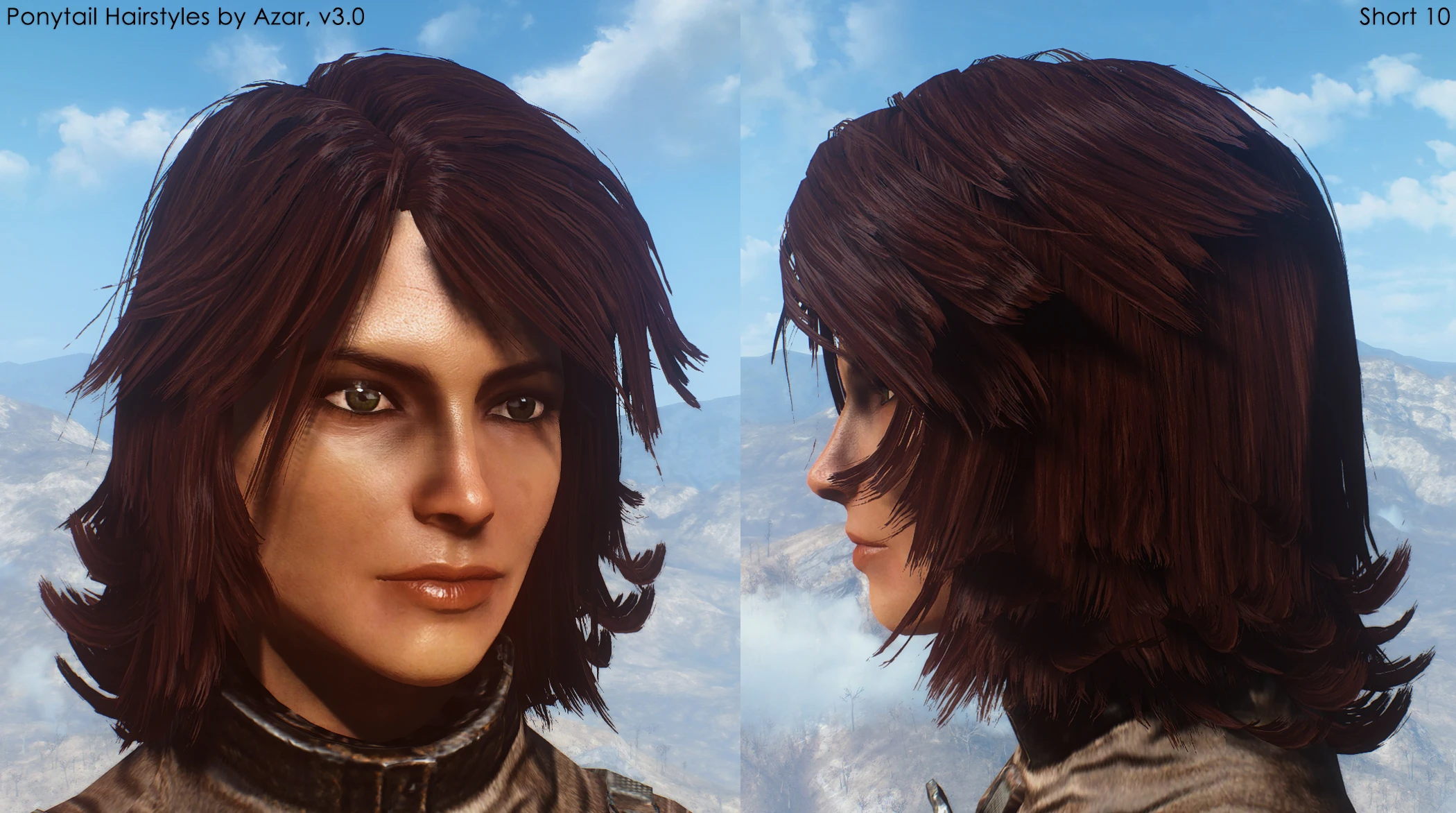 Fallout 4 Ponytail Hairstyles by Azar v3.0-4-lagofast mod master