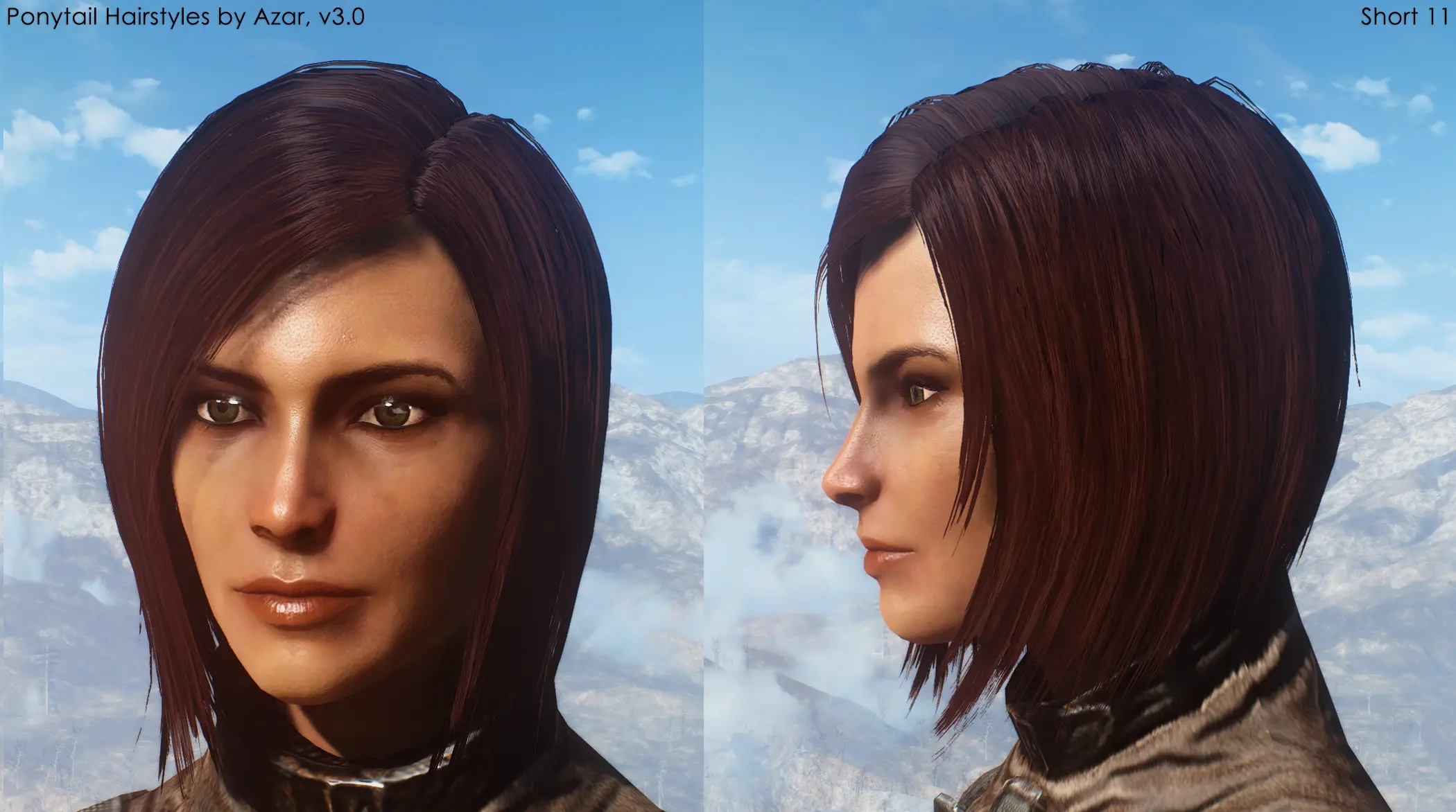 Fallout 4 Ponytail Hairstyles by Azar v3.0-5-lagofast mod master