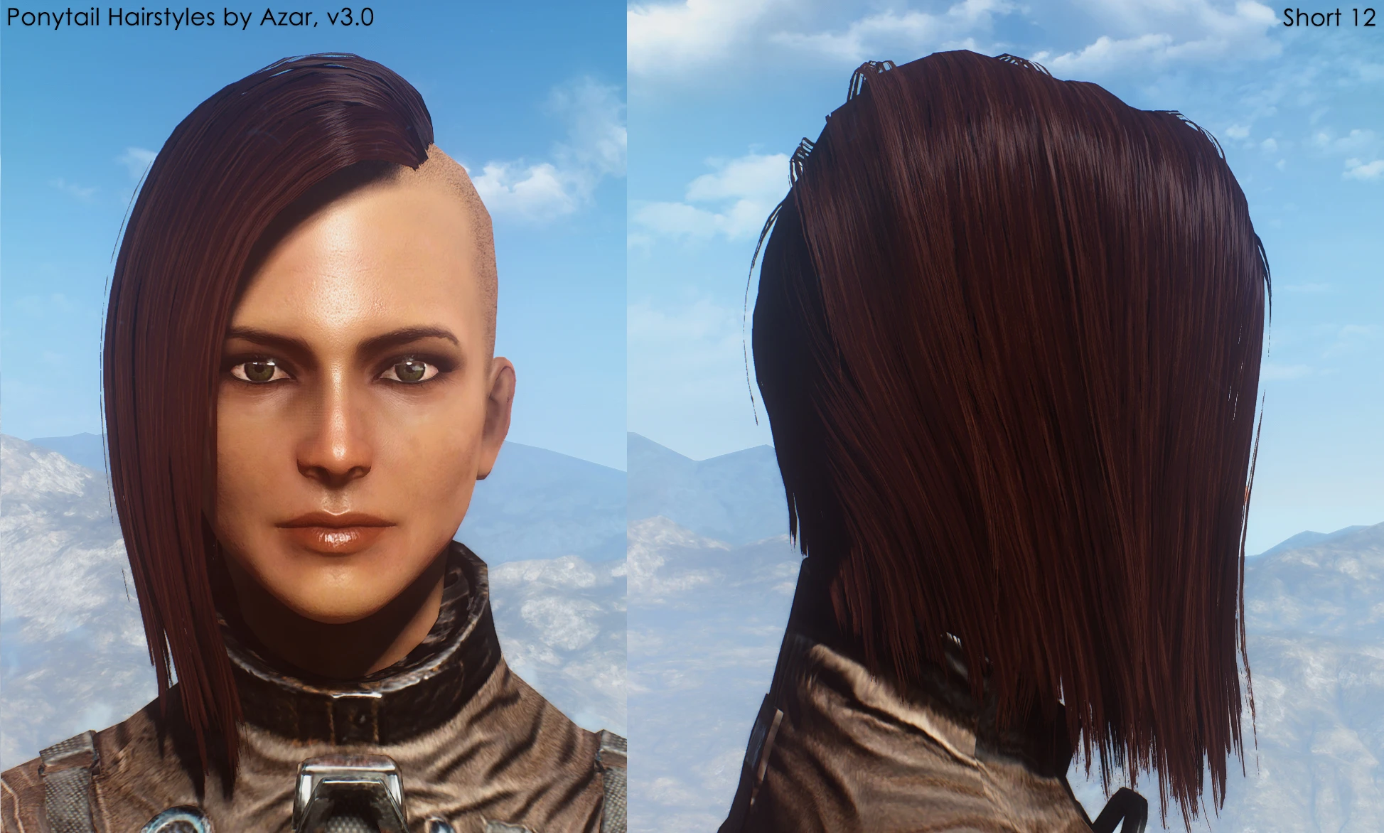 Fallout 4 Ponytail Hairstyles by Azar v3.0-6-lagofast mod master