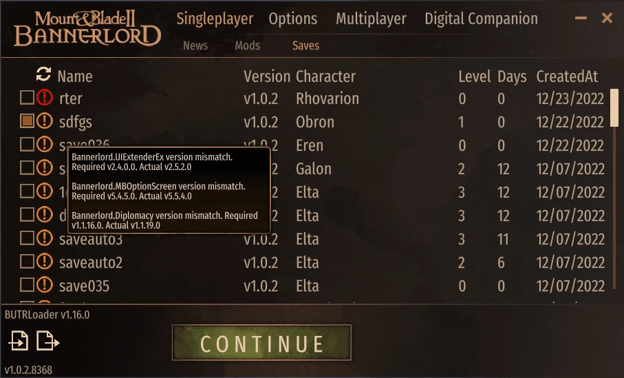 Mount&BladeII:Bannerlord Bannerlord Software Extender (BLSE)-8-lagofast mod master