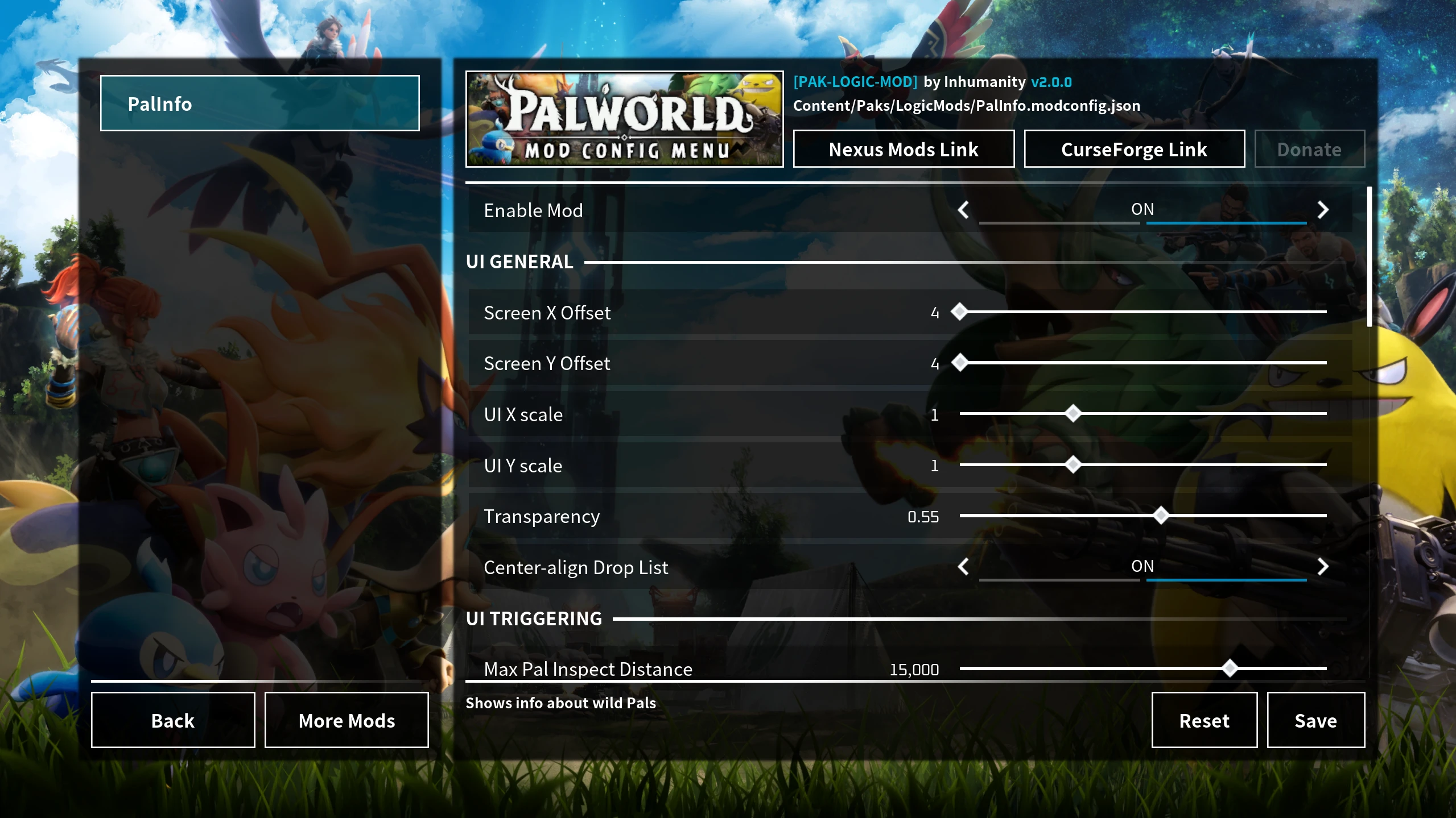 Palworld Pal Info-3-lagofast mod master