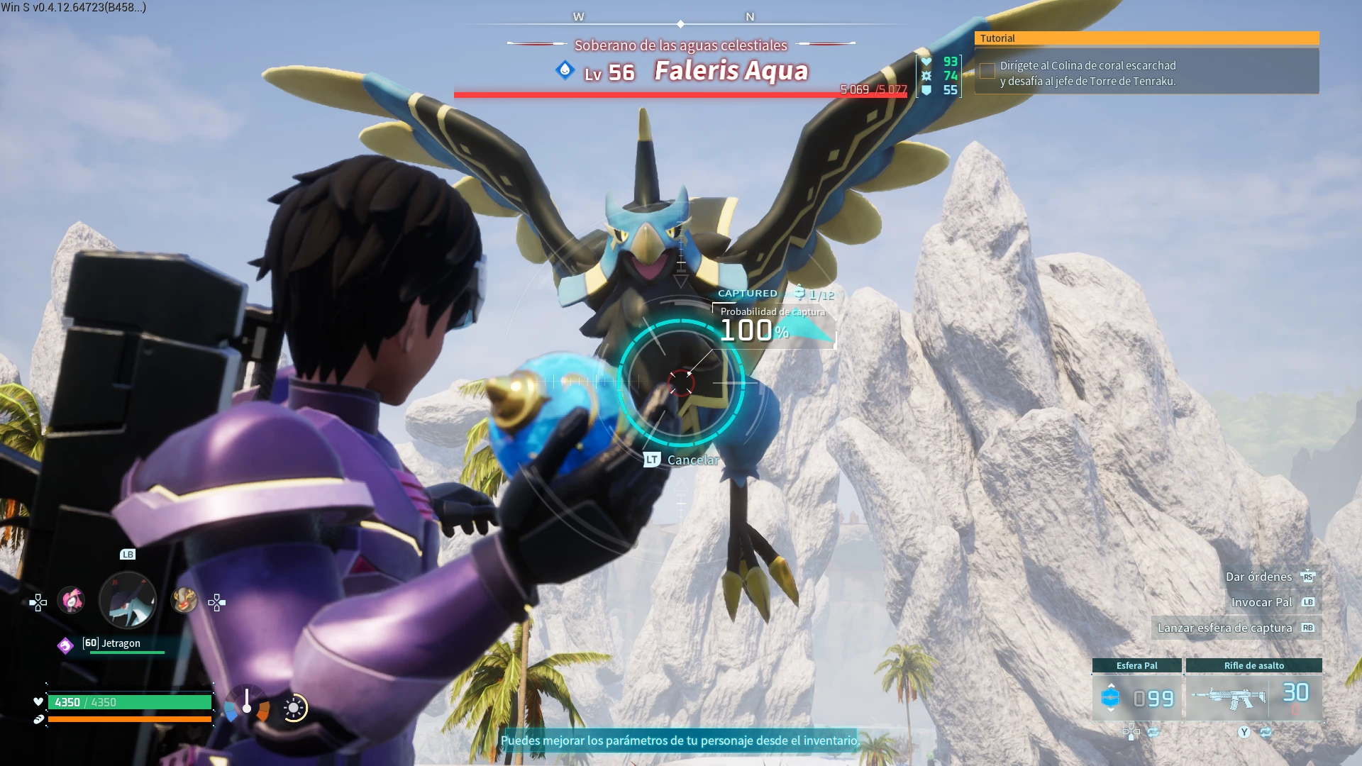 Palworld 100 Percent Pal Capture Rates - Pals Work Suitability LV4 (3 Versions)-3-lagofast mod master