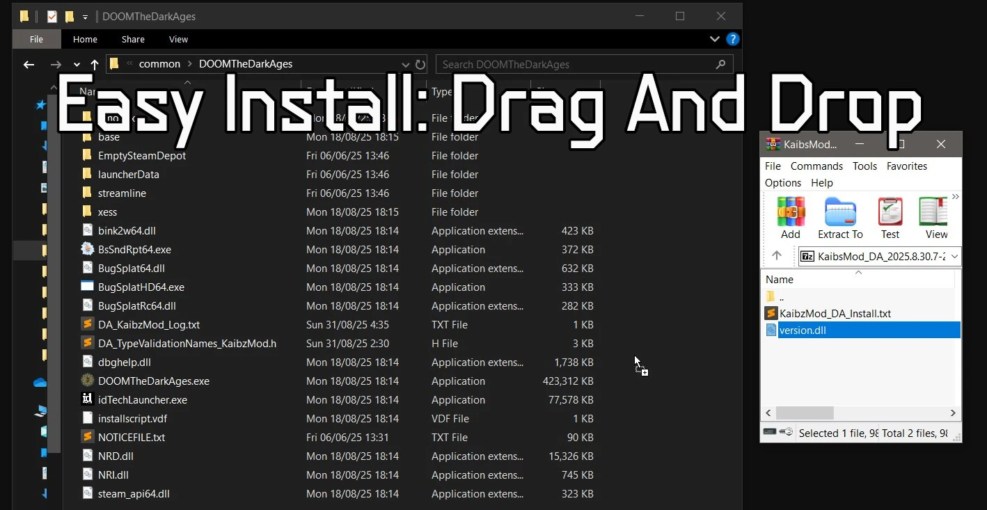 DOOM: The Dark Ages Kaibz Mod (Advanced Options)-2-lagofast mod master