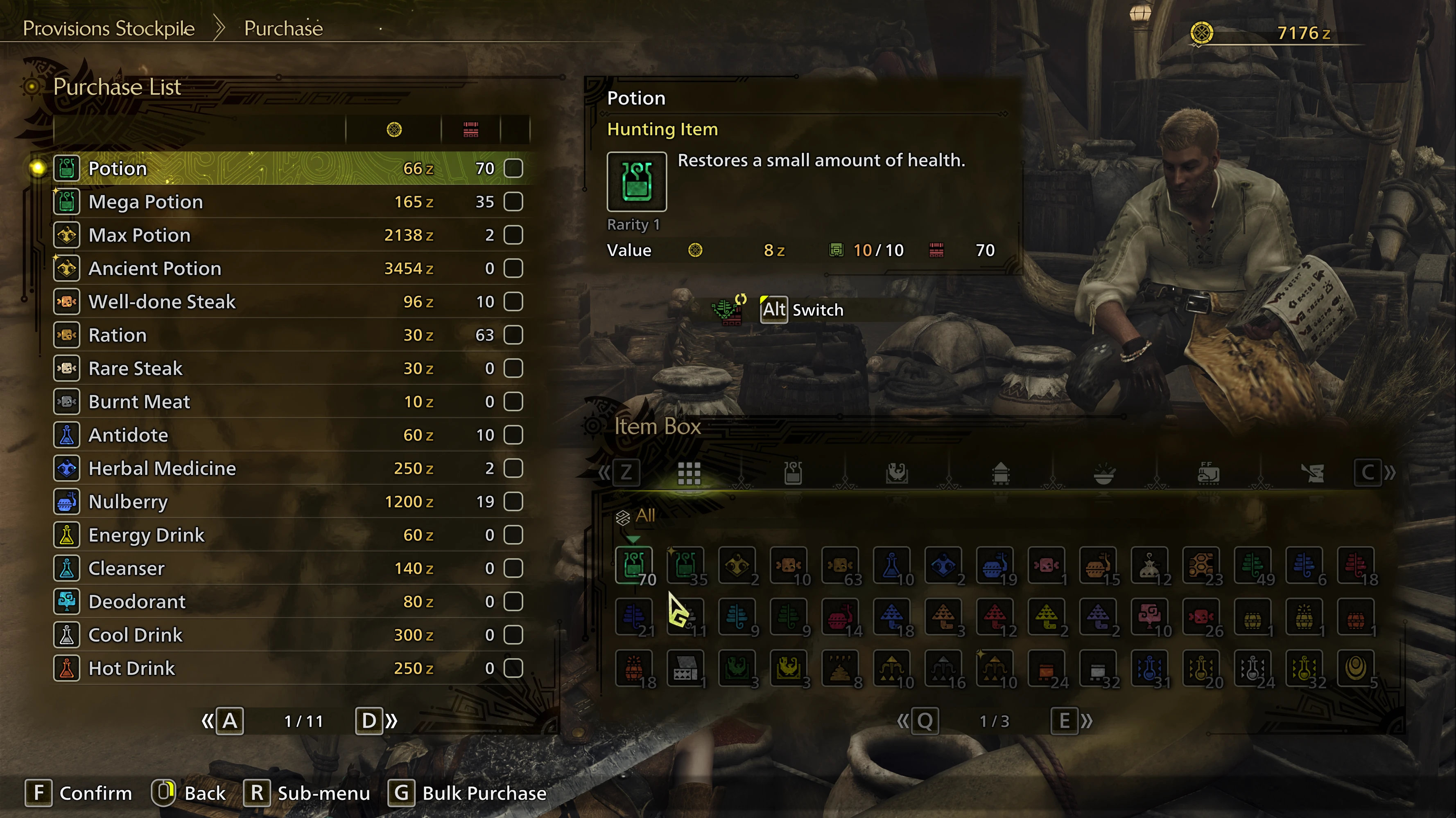 Monster Hunter Wilds Shop Tweaks - All Items in the Shop-1-lagofast mod master