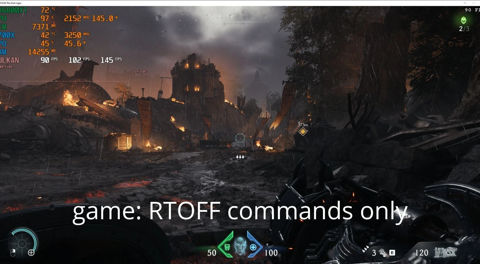 DOOM: The Dark Ages Optimization and upgrade guide for Doom The Dark Ages with option for RT OFF.-4-lagofast mod master