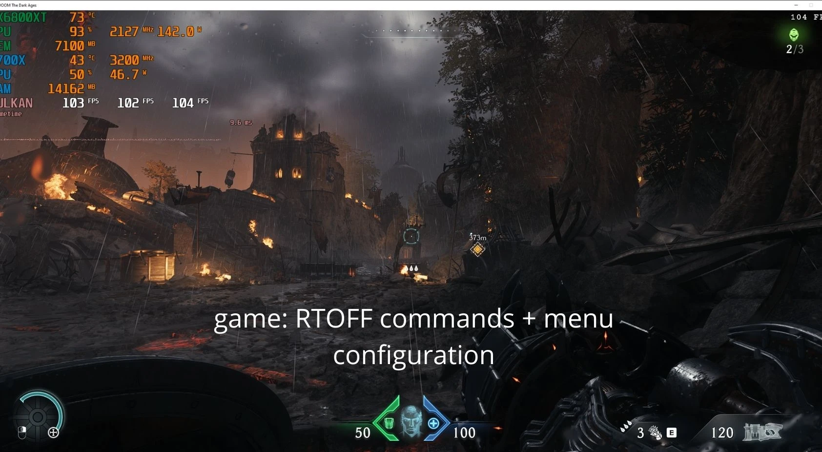 DOOM: The Dark Ages Optimization and upgrade guide for Doom The Dark Ages with option for RT OFF.-5-lagofast mod master