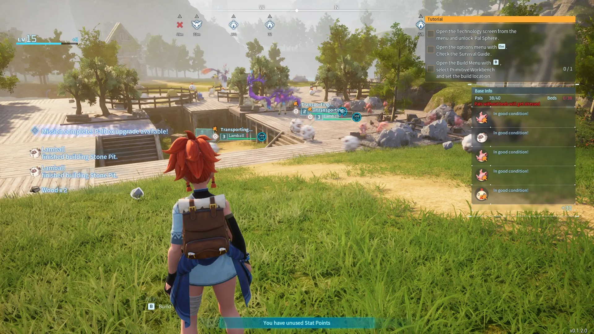 Palworld Increased base amount and worker pals-3-lagofast mod master