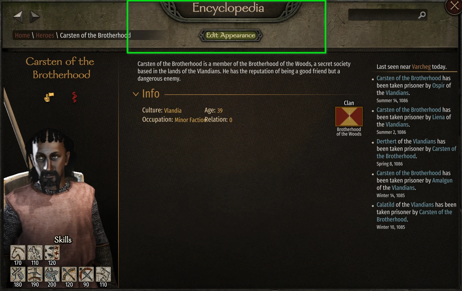 Mount&BladeII:Bannerlord Detailed Character Creation-3-lagofast mod master