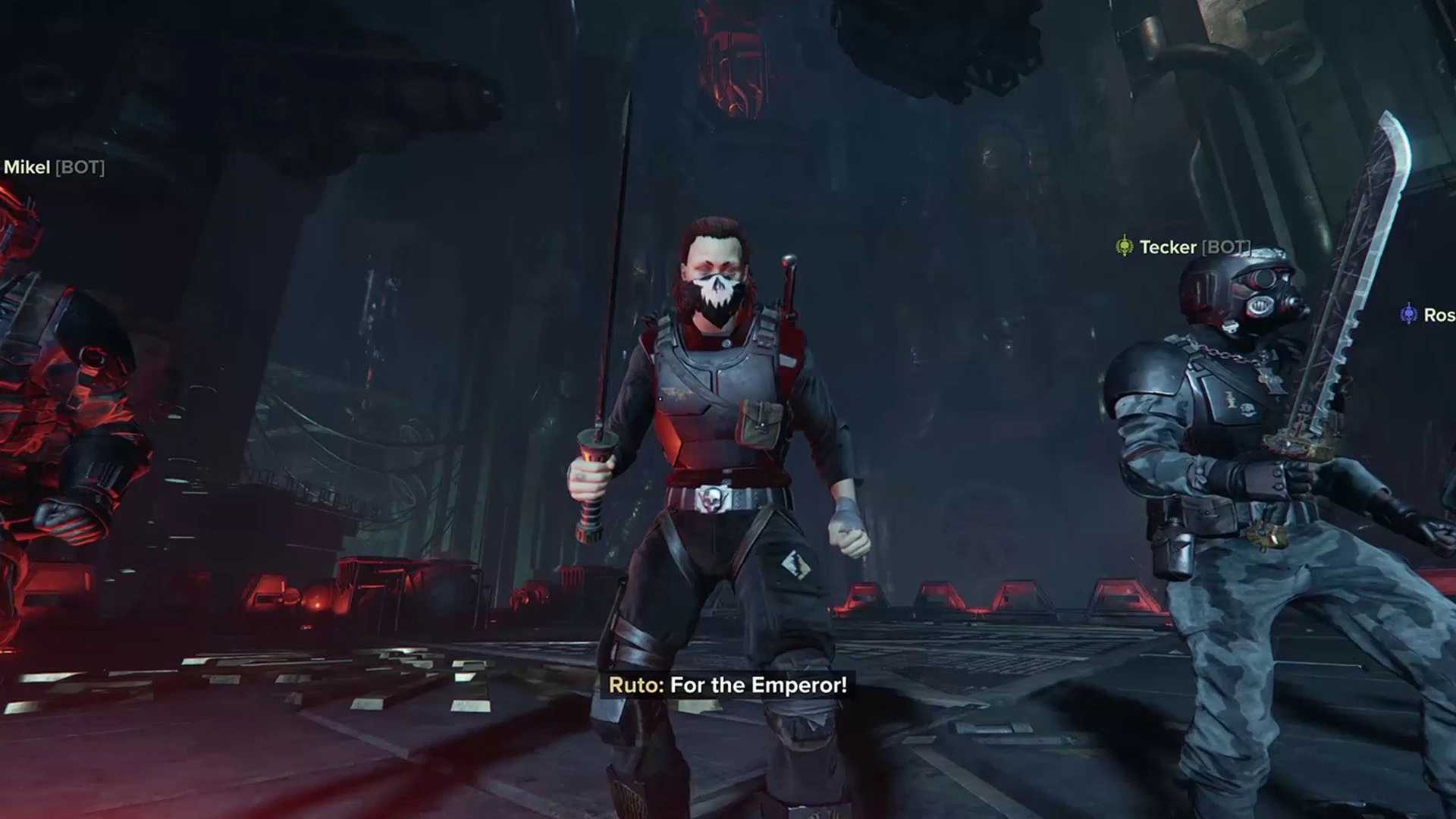 Warhammer 40,000: Darktide For the Emperor - Enhanced Comms Wheel-4-lagofast mod master