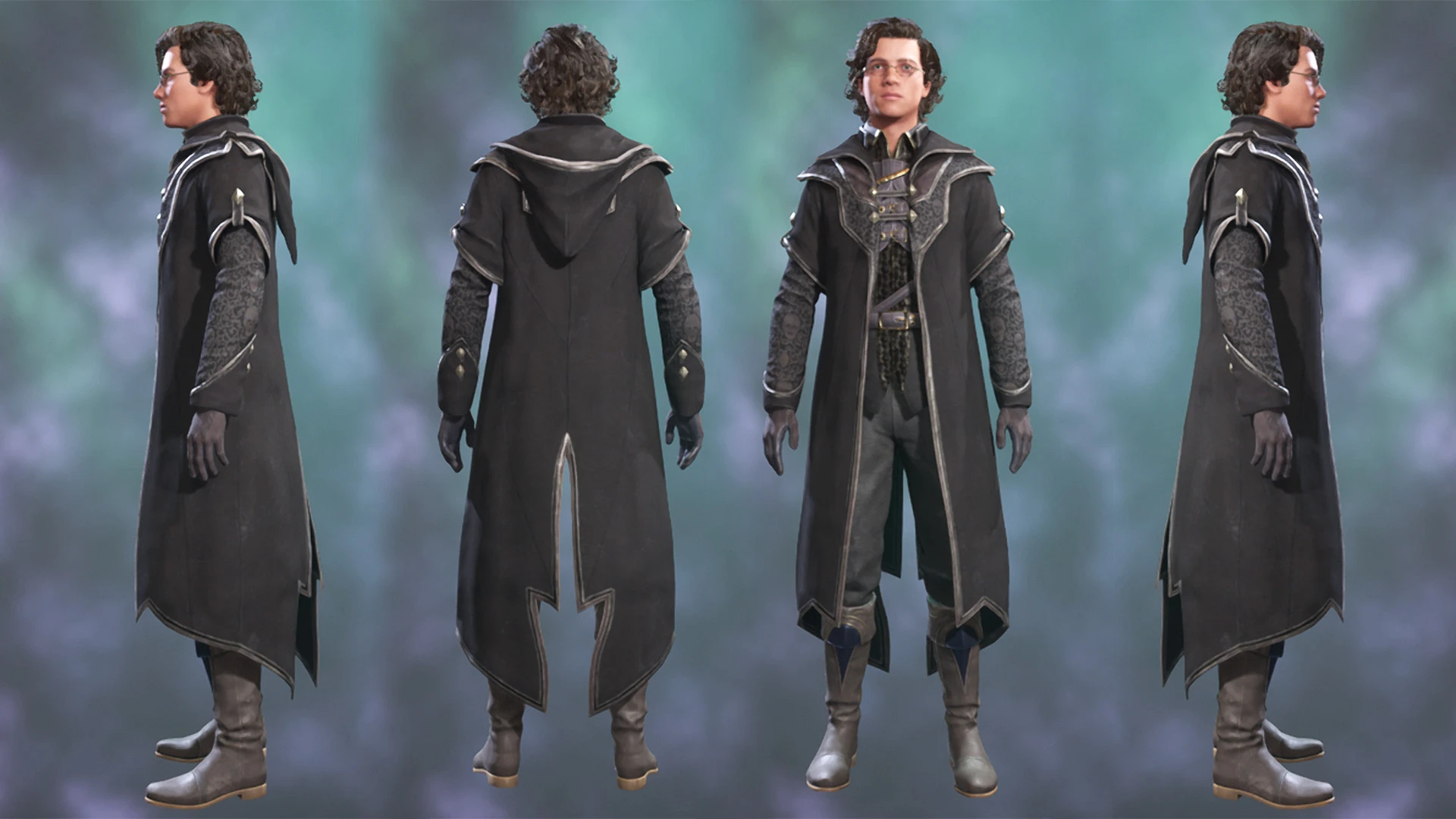Hogwarts Legacy Improved Dark Arts Deluxe Robes-2-lagofast mod master