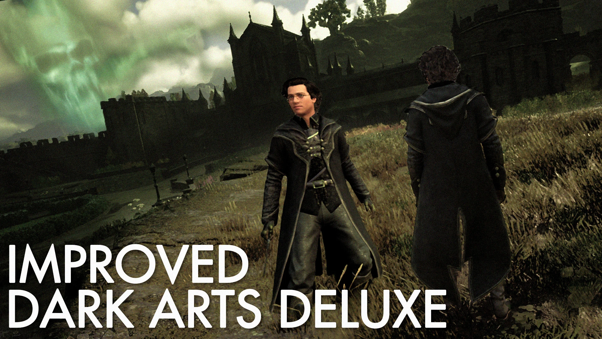 Hogwarts Legacy Improved Dark Arts Deluxe Robes-1-lagofast mod master