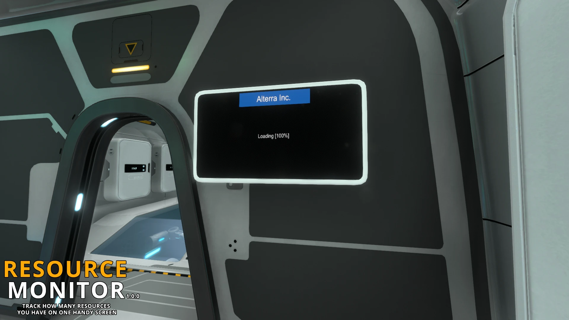 Subnautica Resource Monitor-3-lagofast mod master