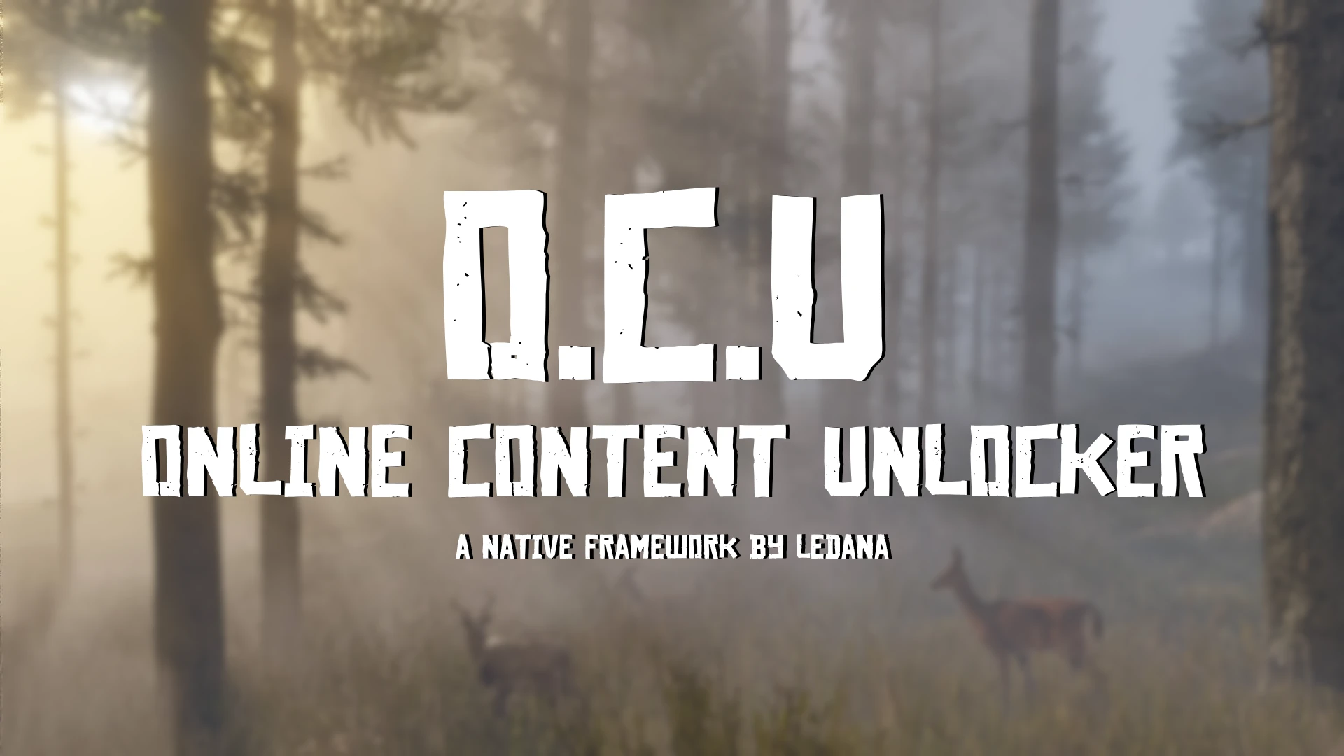 Red Dead Redemption 2-Online Content Unlocker-lagofast mod master