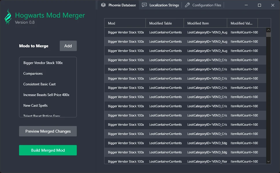 Hogwarts Legacy Hogwarts Mod Merger-2-lagofast mod master