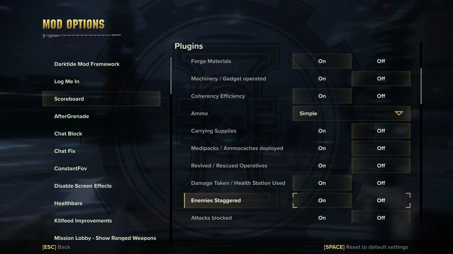 Warhammer 40,000: Darktide-Scoreboard-lagofast mod master