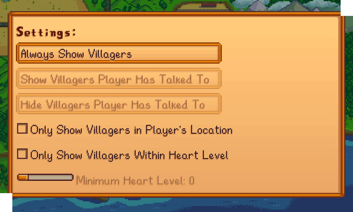 Stardew Valley NPC Map Locations-2-lagofast mod master