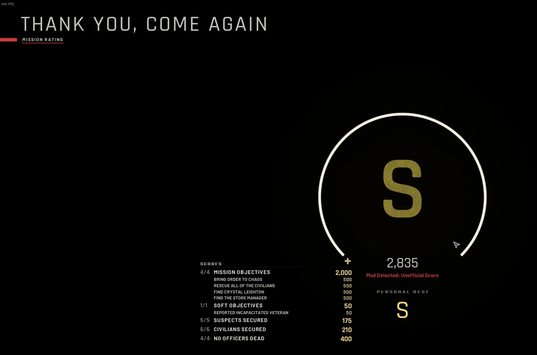 Ready or Not No Mercy for Terrorists - Relaxed ROE (Scoring system)-2-lagofast mod master