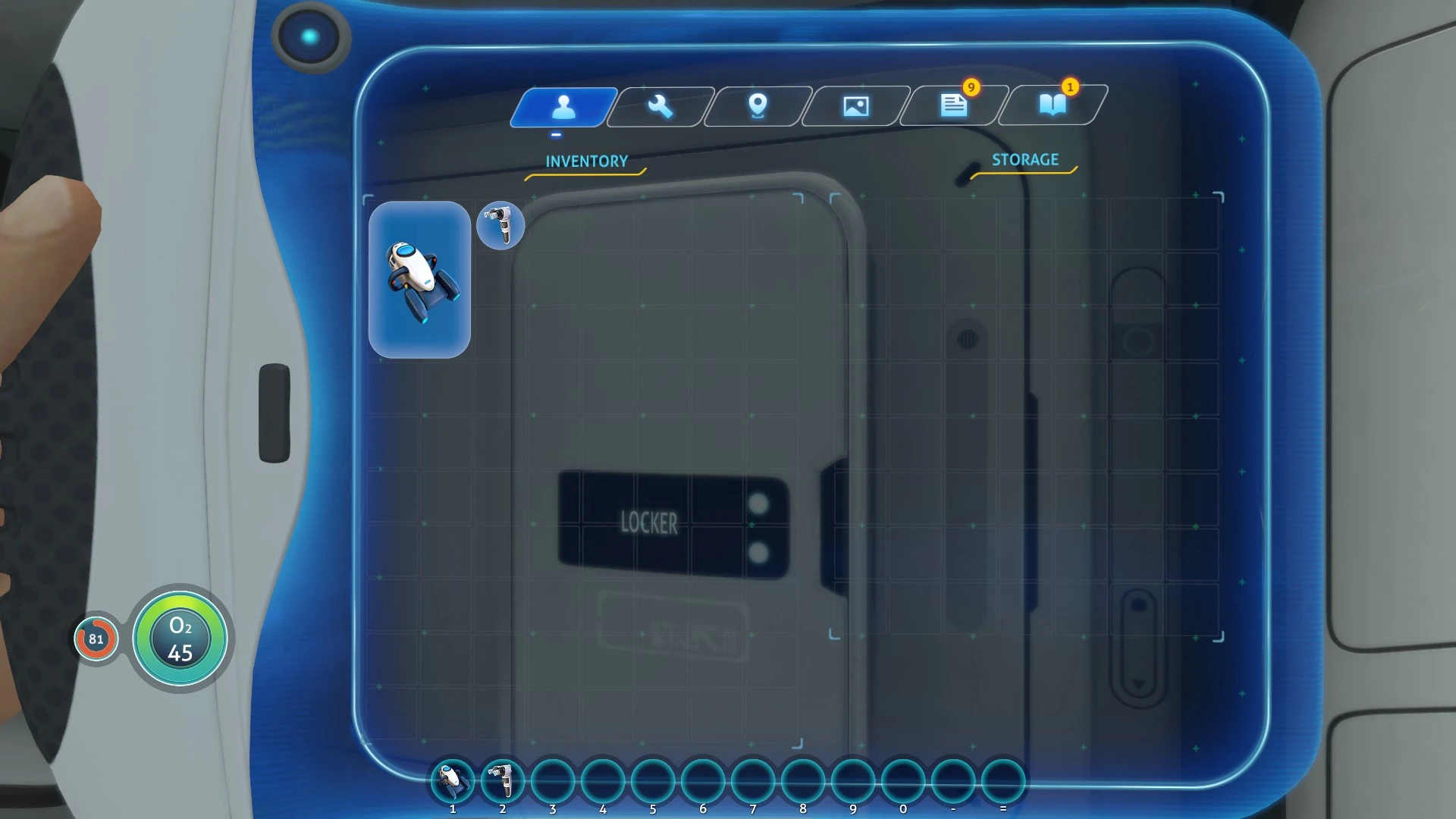 Subnautica CustomizedStorage-3-lagofast mod master