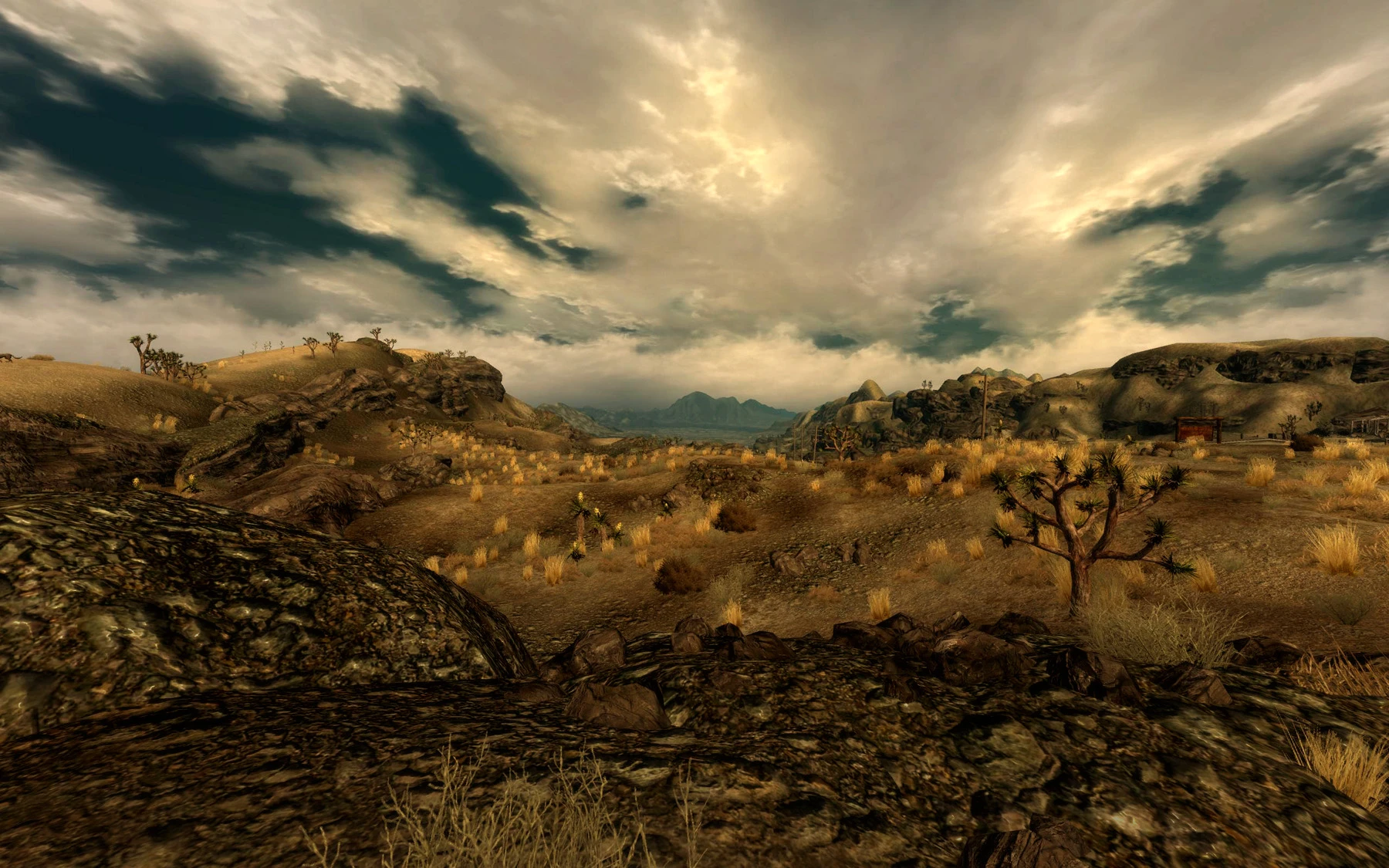 Fallout: New Vegas Nevada Skies - Weather Effects-5-lagofast mod master