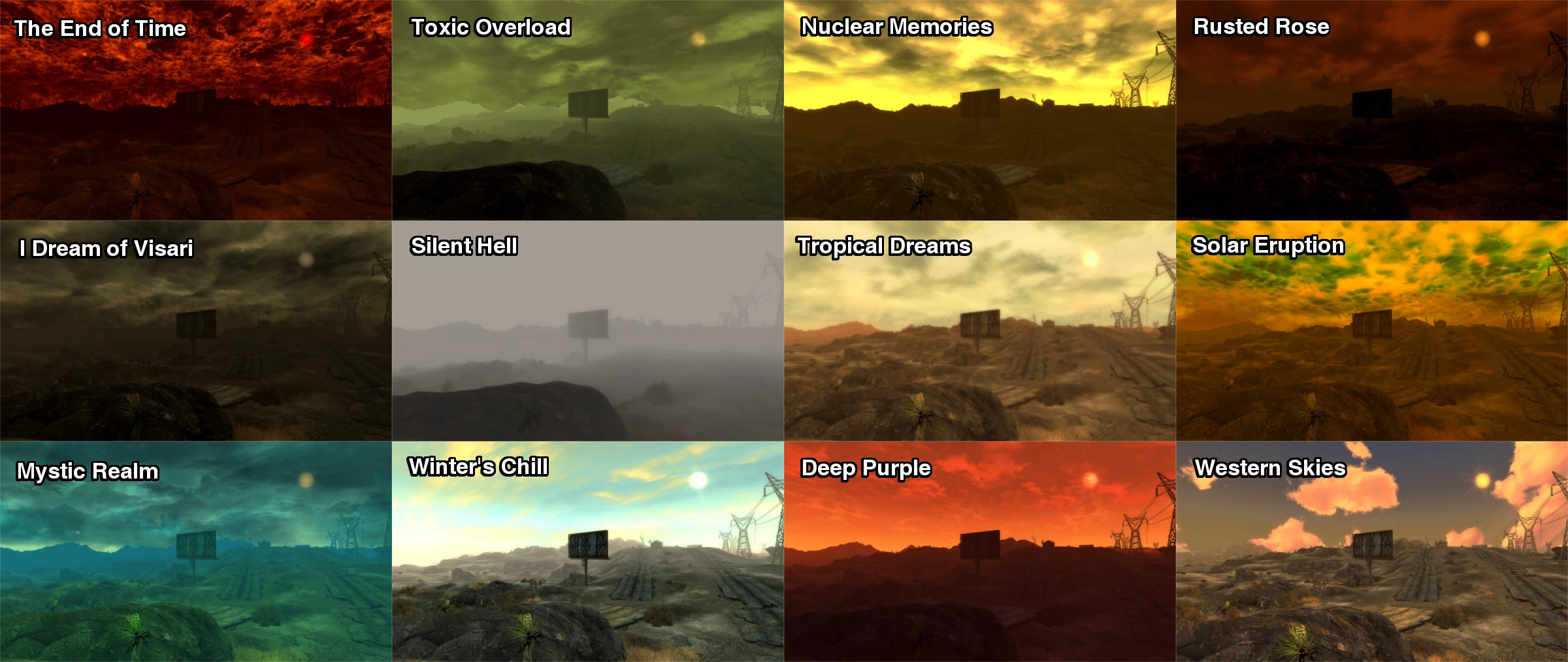 Fallout: New Vegas Nevada Skies - Weather Effects-2-lagofast mod master