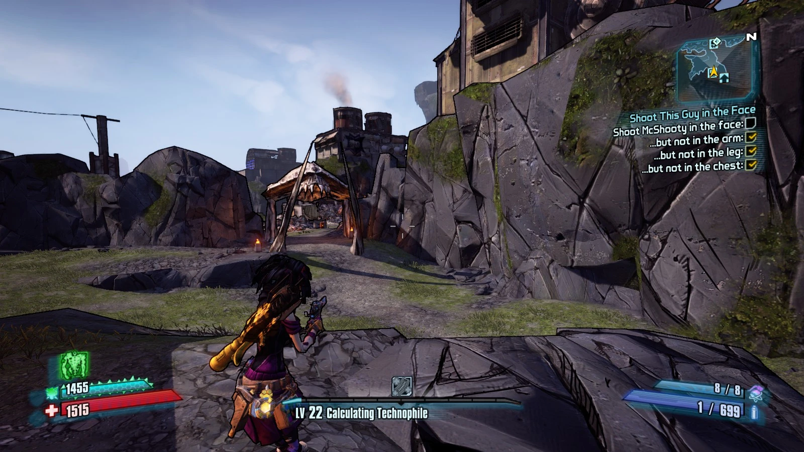 Borderlands 2-Borderlands 2 Third Person Mod-lagofast mod master