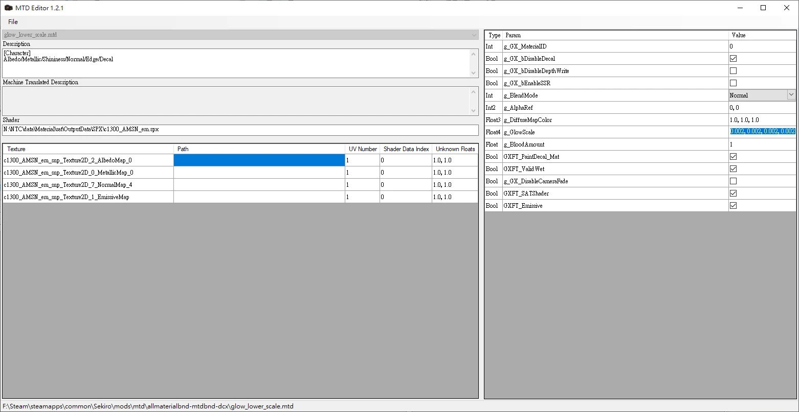 Sekiro: Shadows Die Twice Glow and Translucent Materials-4-lagofast mod master