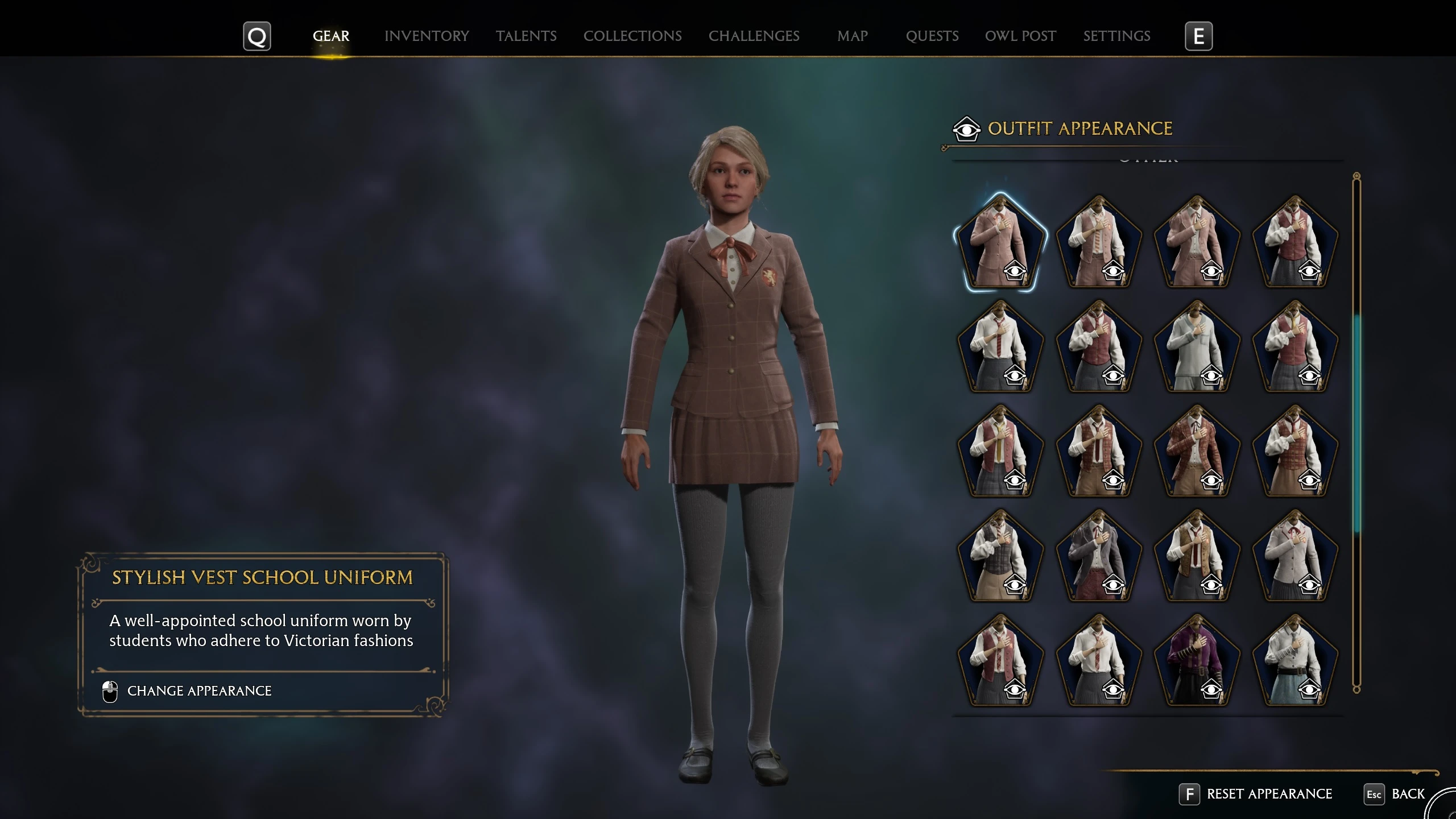 Hogwarts Legacy Short School Uniform Skirts-2-lagofast mod master