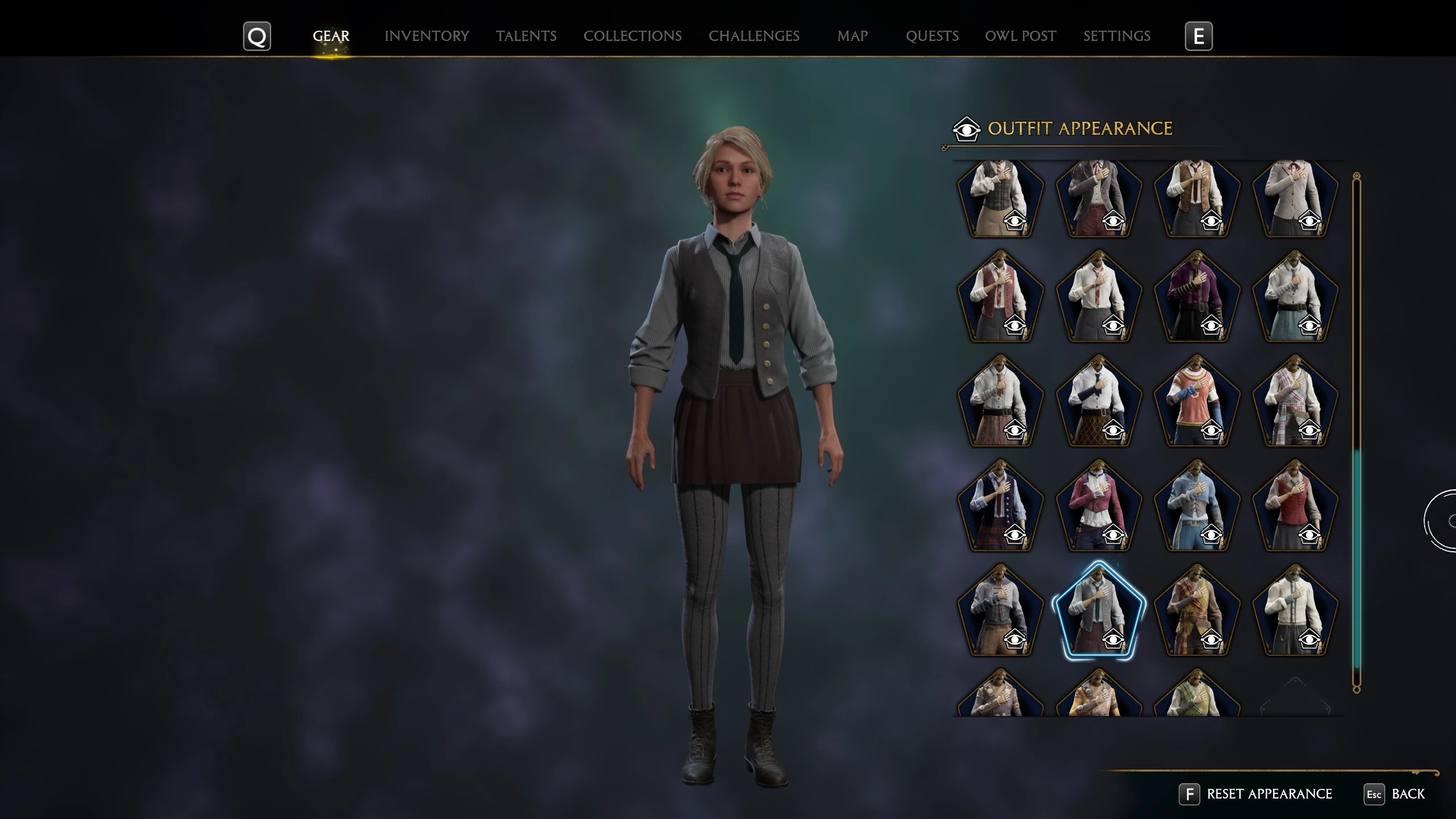 Hogwarts Legacy Short School Uniform Skirts-3-lagofast mod master