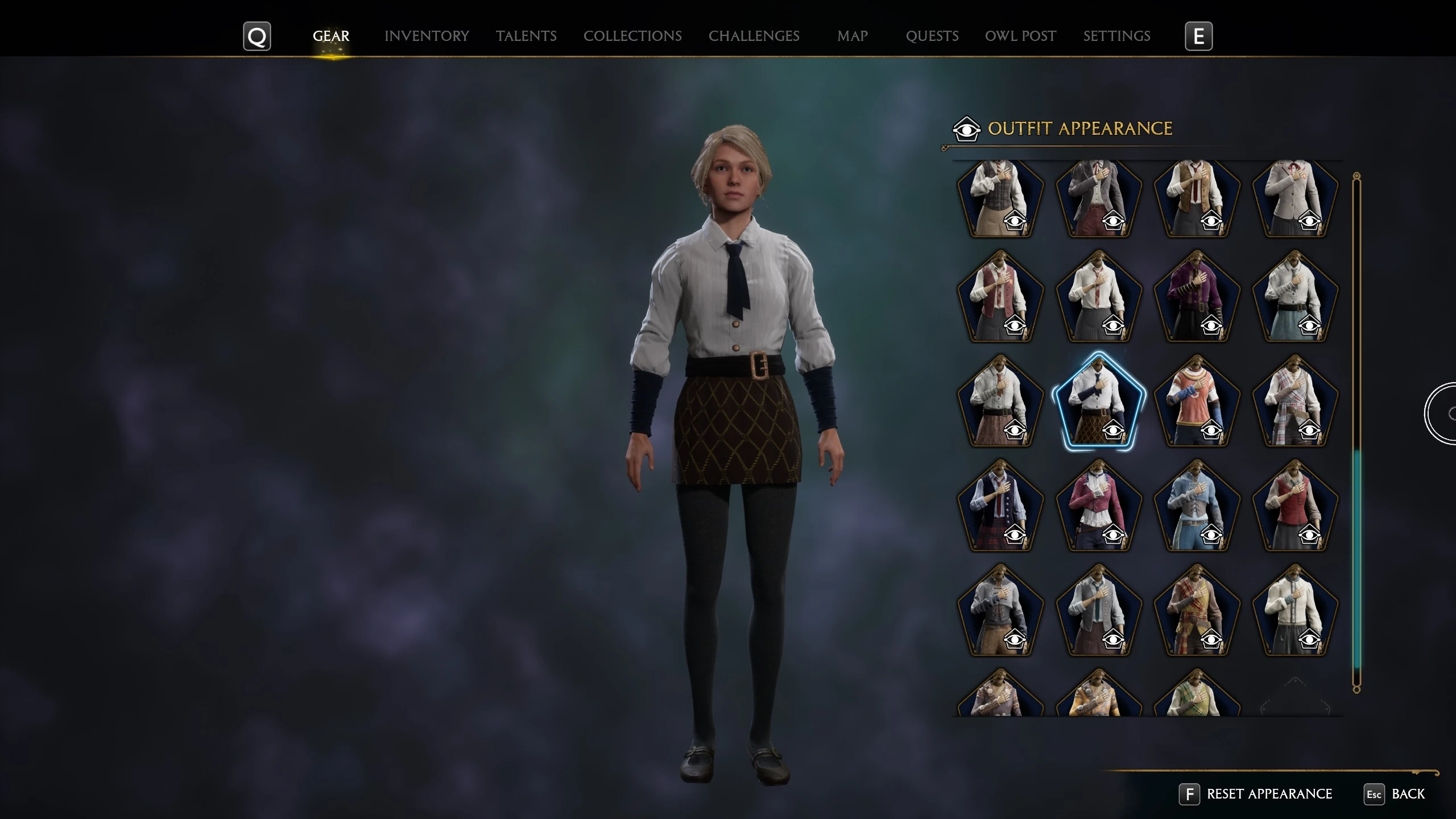 Hogwarts Legacy Short School Uniform Skirts-4-lagofast mod master