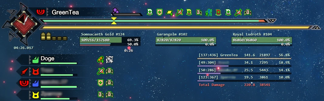 MONSTER HUNTER RISE MHR Overlay - Monster HP - Damage Meter (and more)-2-lagofast mod master