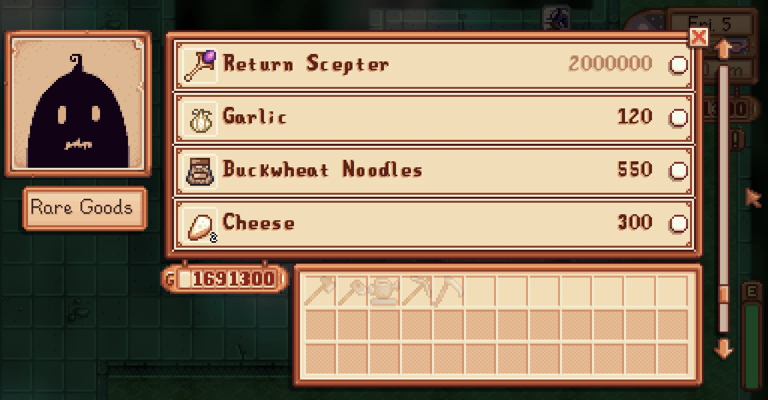 Stardew Valley Shop Tile Framework-5-lagofast mod master