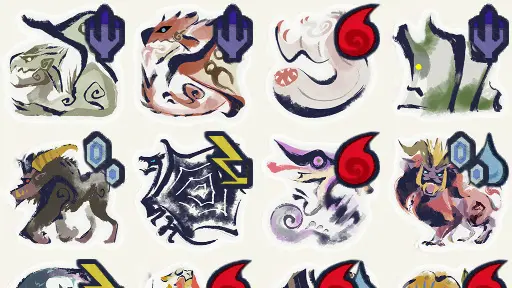 MONSTER HUNTER RISE Monster Weakness Icon Indicator-2-lagofast mod master