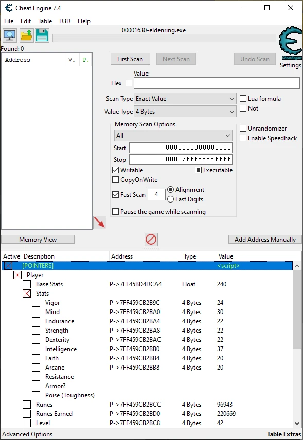 Elden Ring-Elden Ring Cheat Table-lagofast mod master