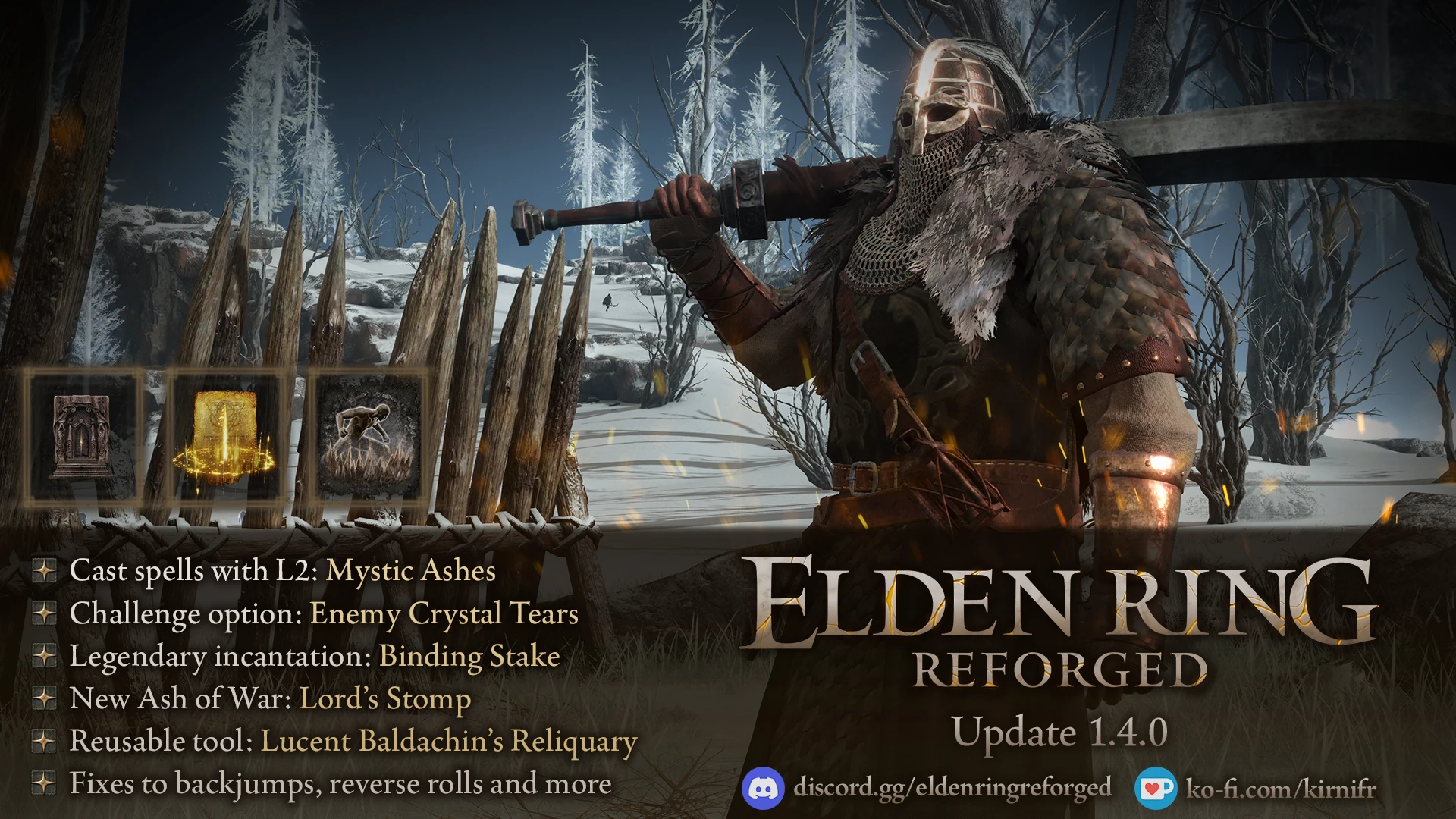 Elden Ring ERR - ELDEN RING Reforged-5-lagofast mod master