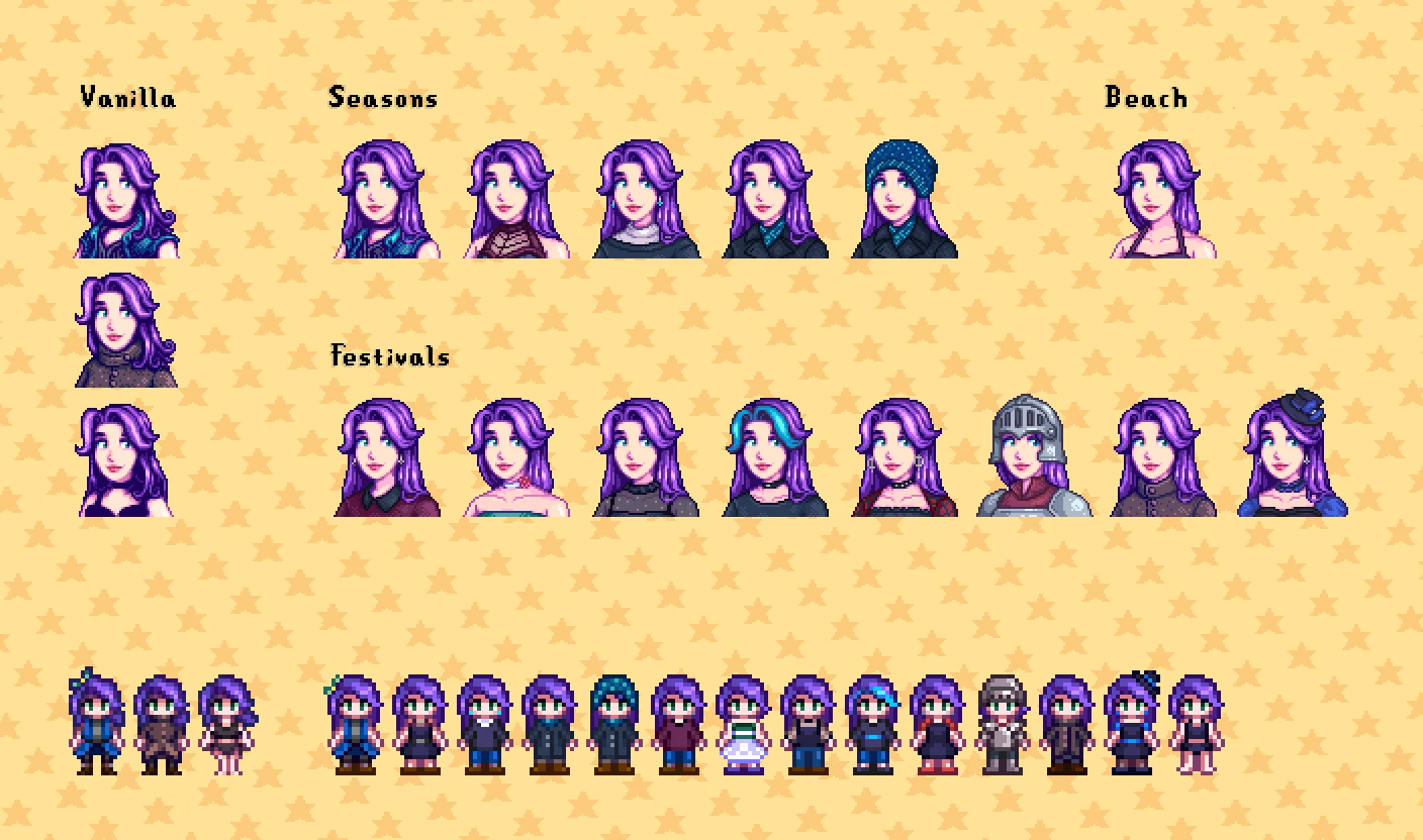Stardew Valley Seasonal Outfits - Slightly Cuter Aesthetic-2-lagofast mod master