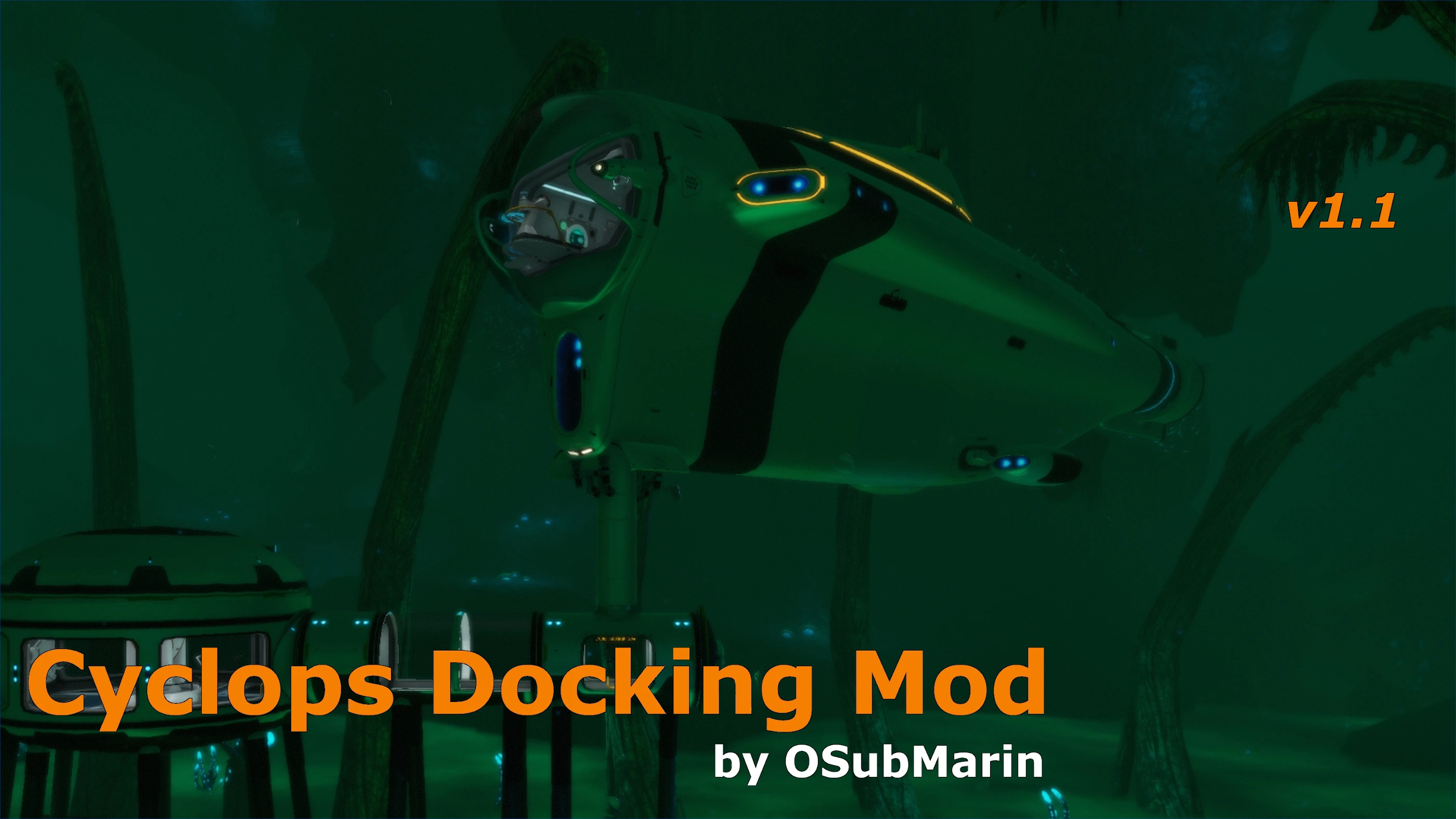Subnautica Cyclops Docking Mod-2-lagofast mod master