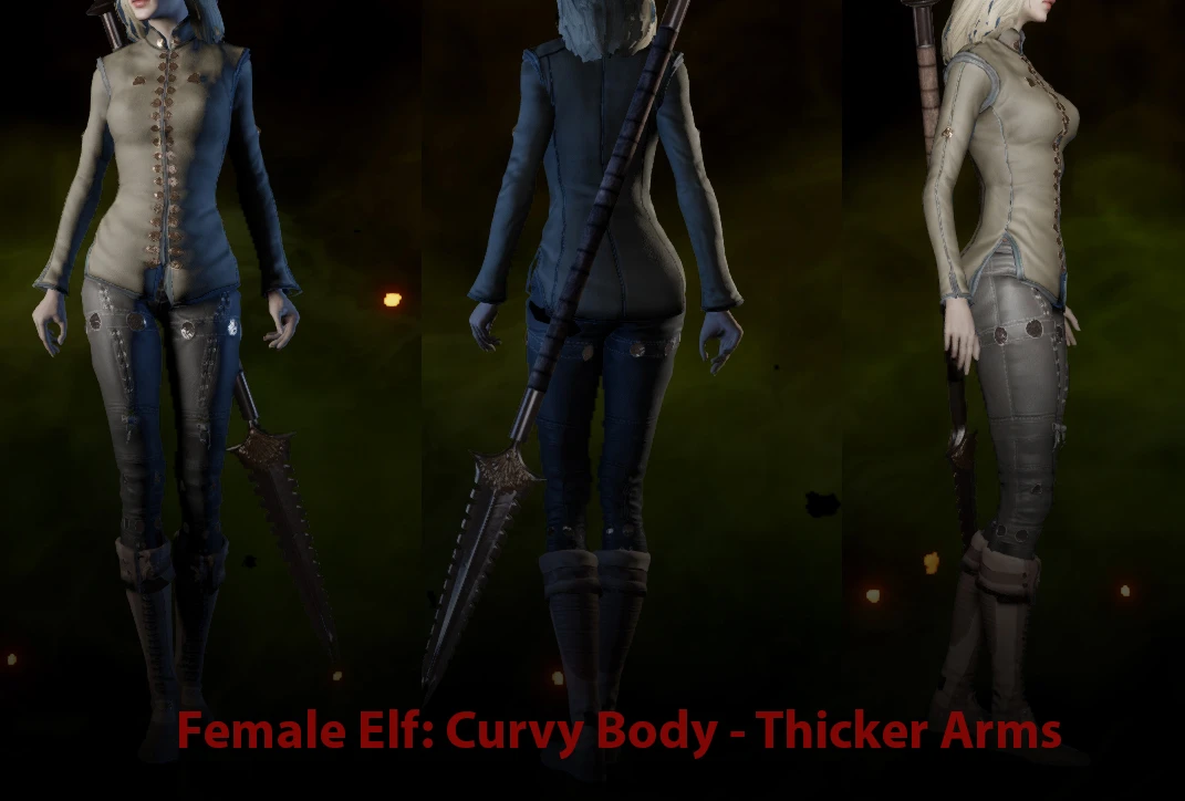 Dragon Age Inquisition-Custom Body Models-lagofast mod master