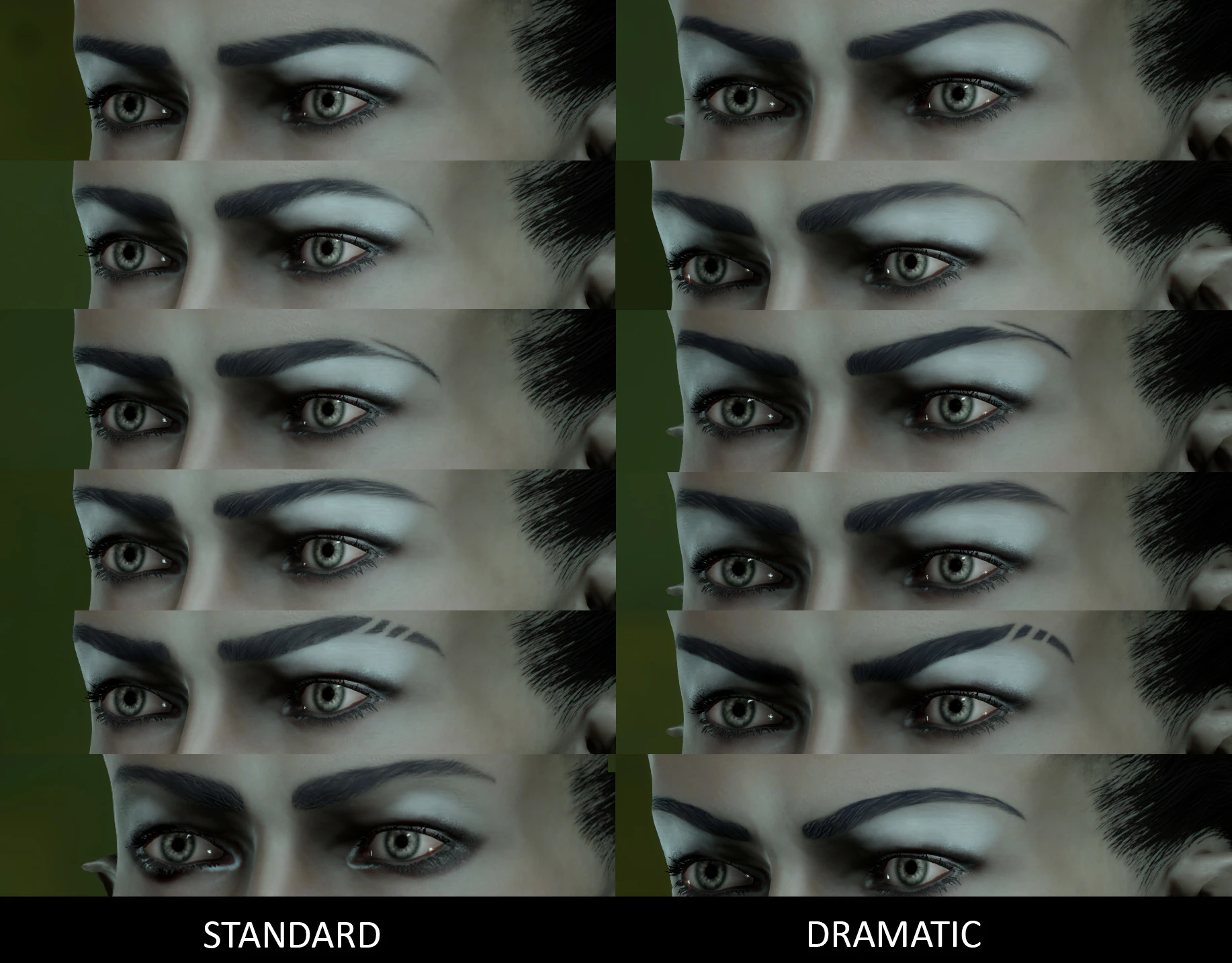 Dragon Age Inquisition Eyebrows 4 Women and Katherine Face Texture-3-lagofast mod master
