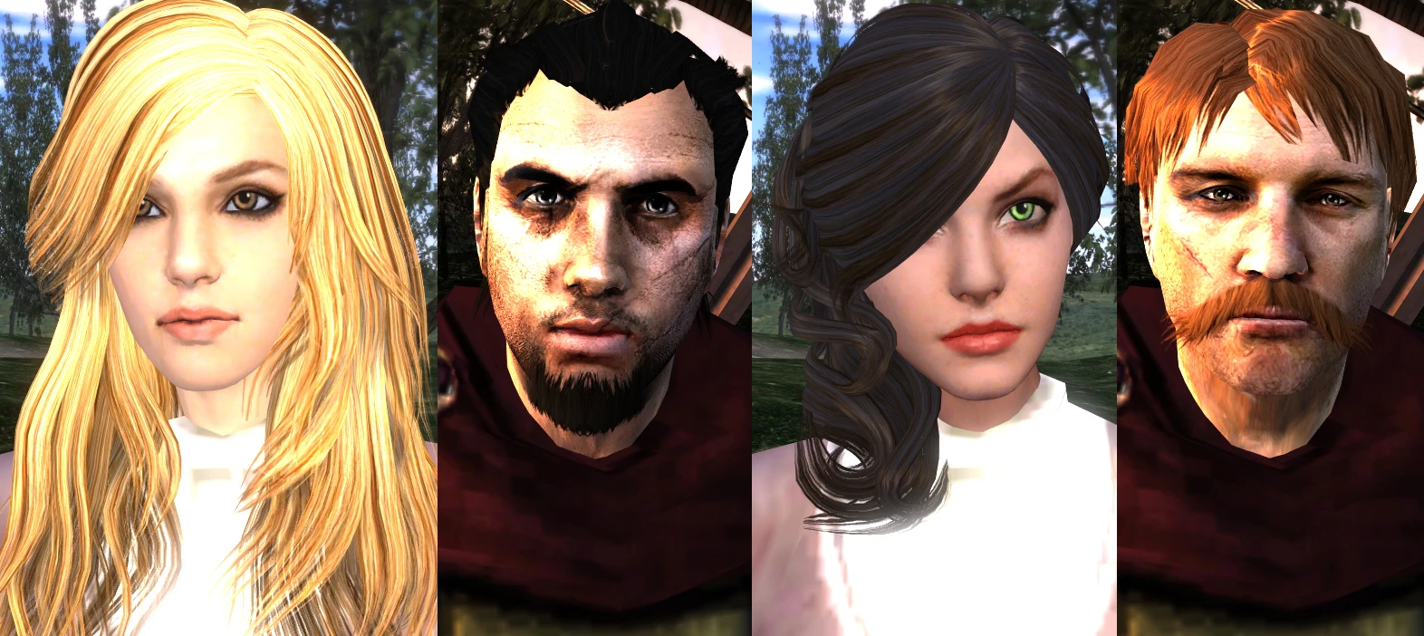 Mount & Blade:Warband-Virake's Male and Female Face Replacer Compilation-lagofast mod master