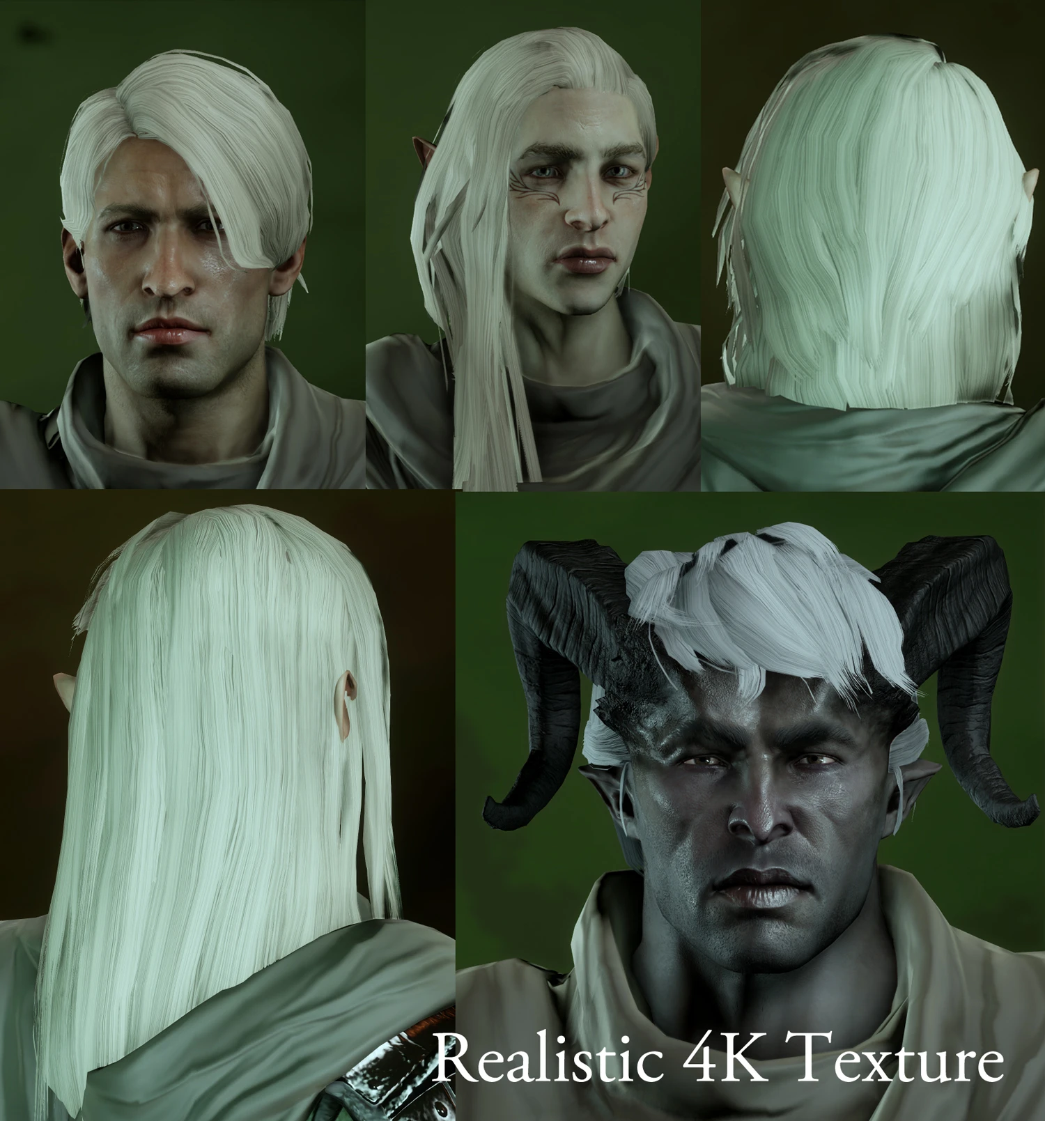 Dragon Age Inquisition SK Hair Re-texture (Now Trespasser compatible 4k version available)-2-lagofast mod master