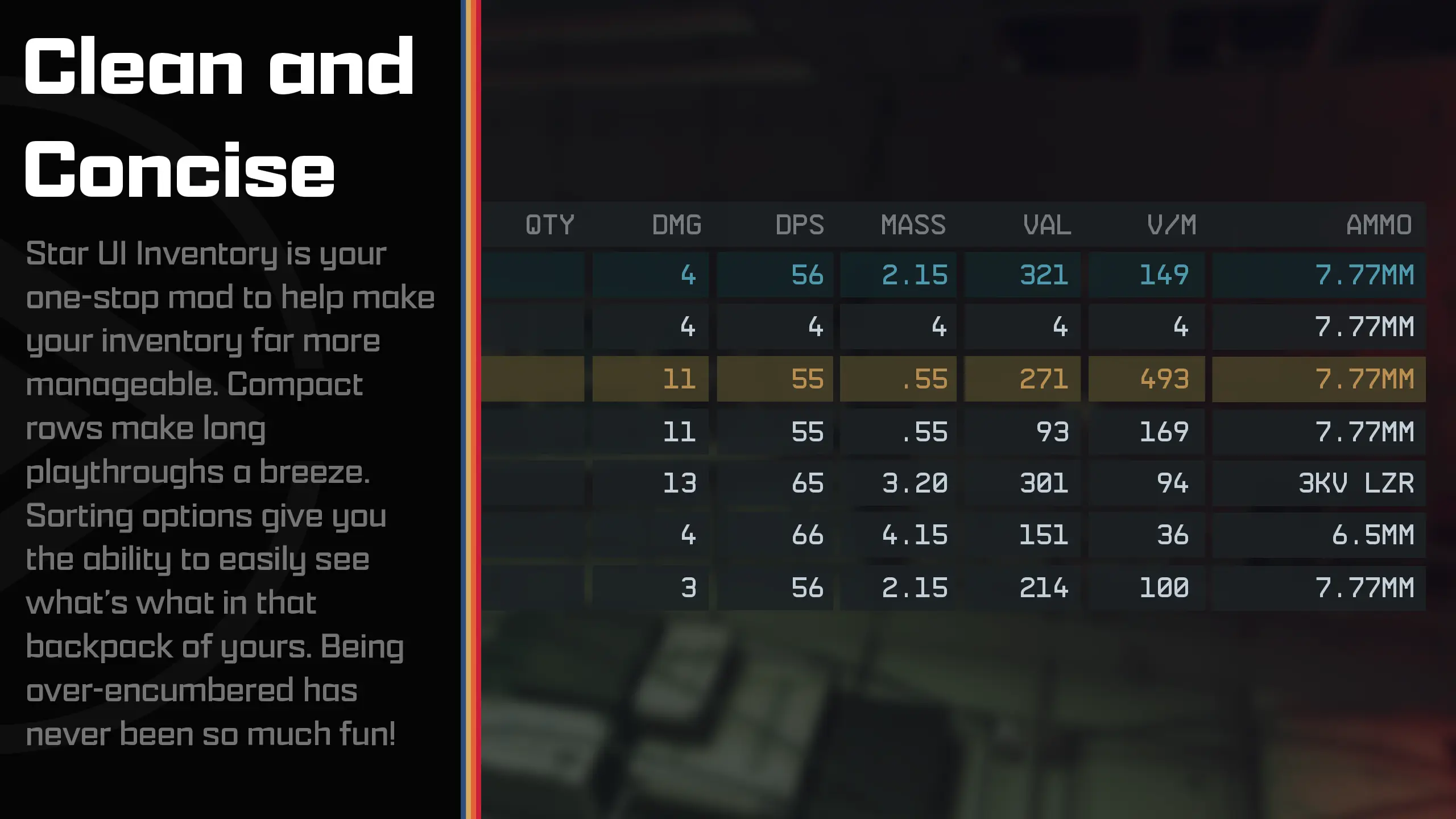 Starfield Old inventory-2-lagofast mod master