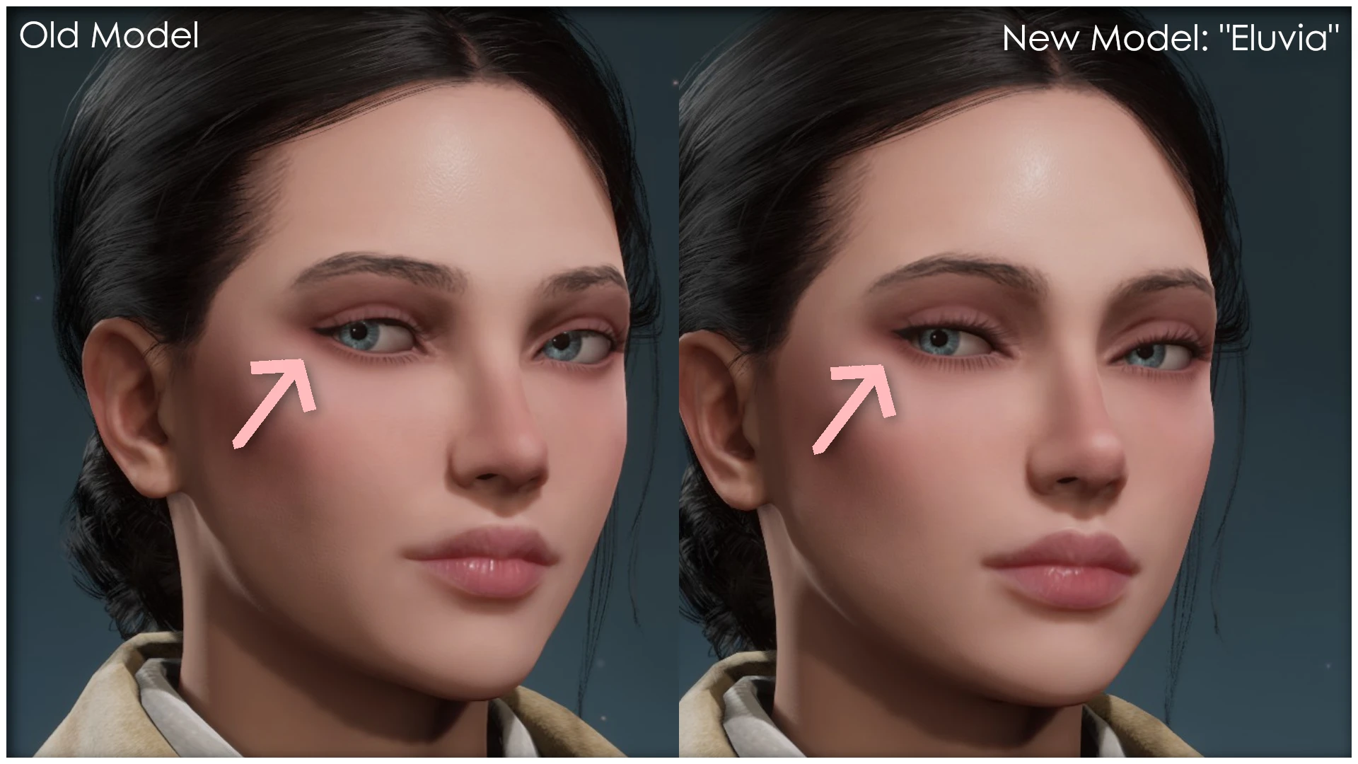Hogwarts Legacy Eluvia - Edited Female Face 14-7-lagofast mod master