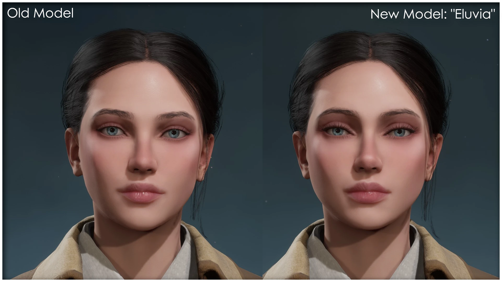 Hogwarts Legacy Eluvia - Edited Female Face 14-2-lagofast mod master